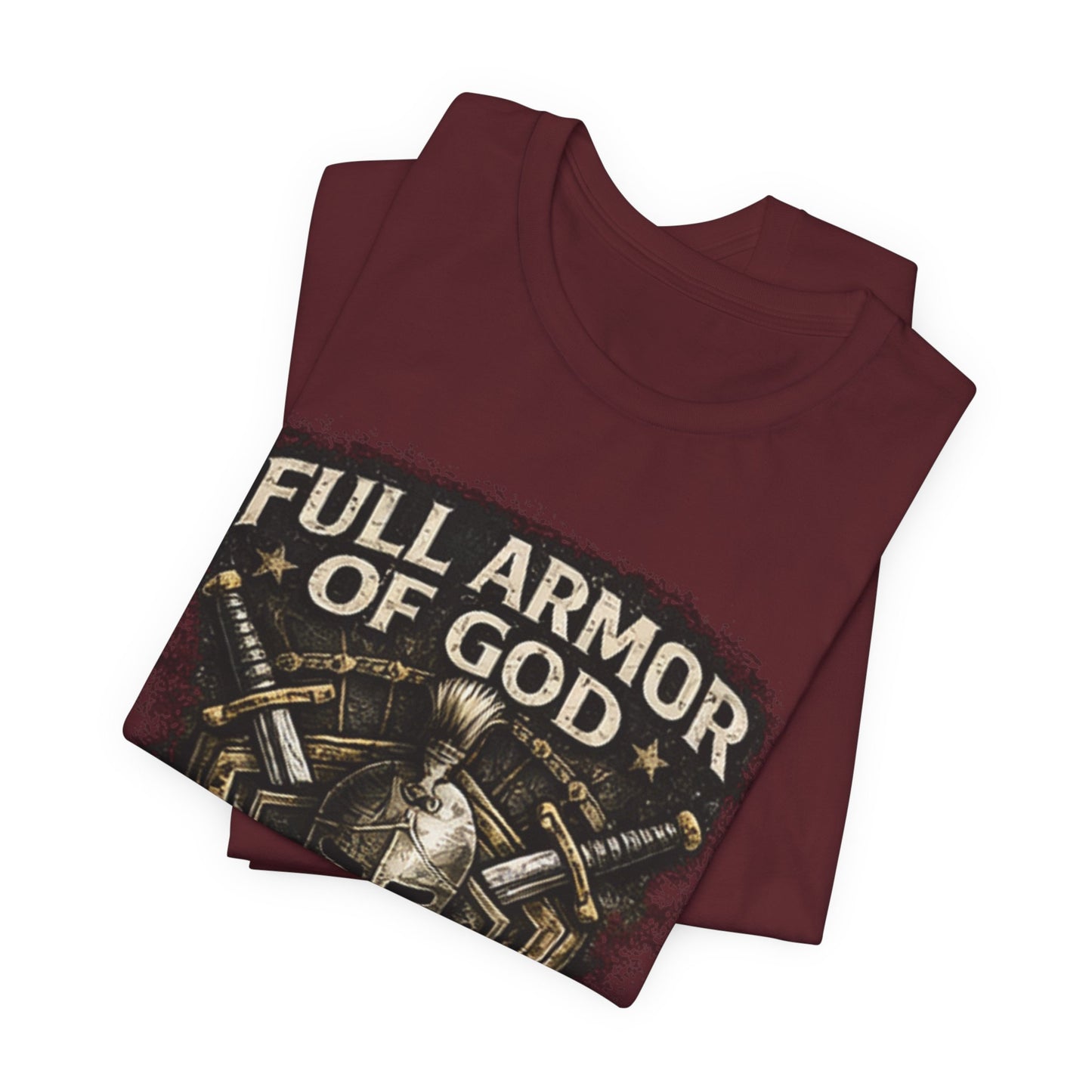 Full Armor of God T-Shirt — Ephesians 6:11 Christian Faith Tee
