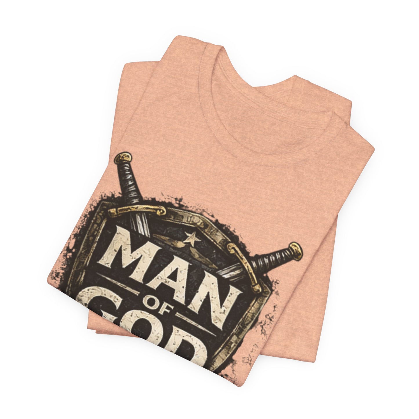 Man of God Tee — 1 Timothy 6:11 Christian Faith T-Shirt
