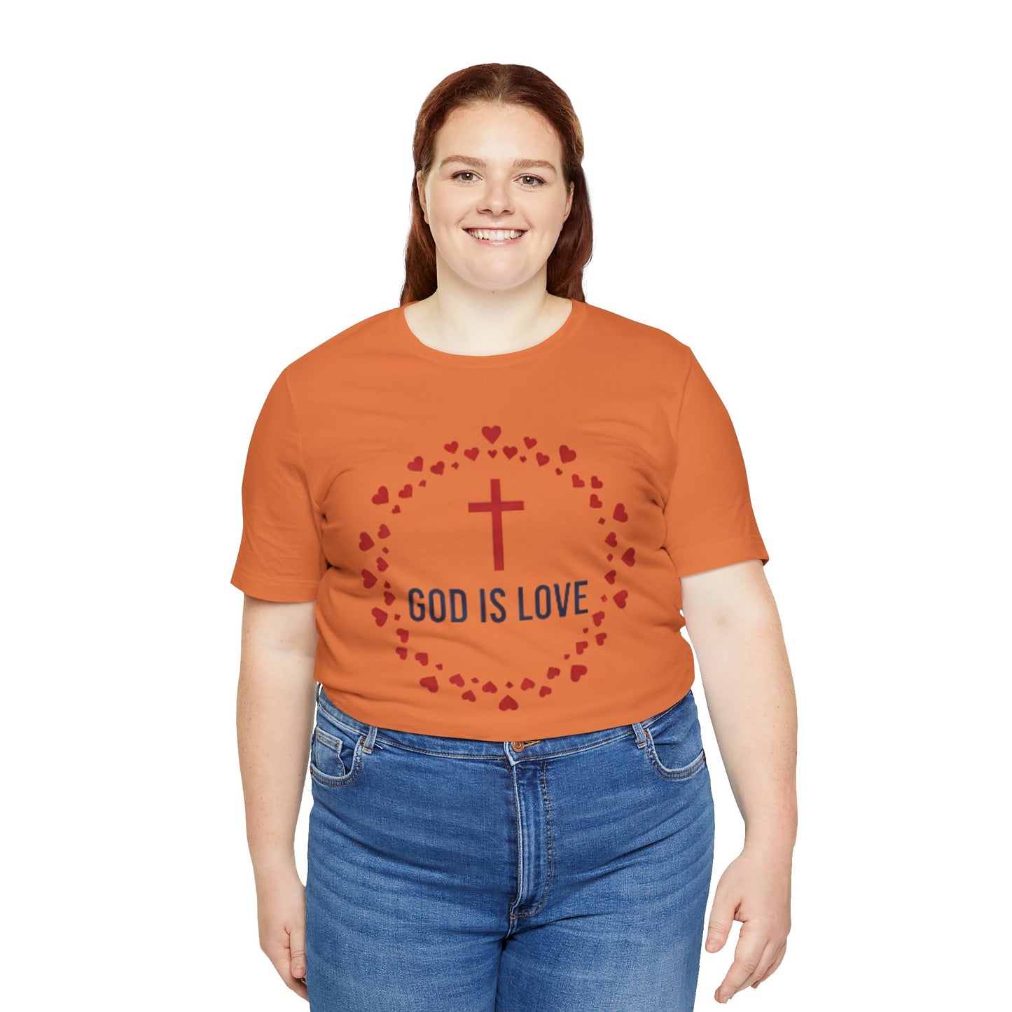 GOD IS LOVE Christian T‑Shirt — Inspirational Faith Tee