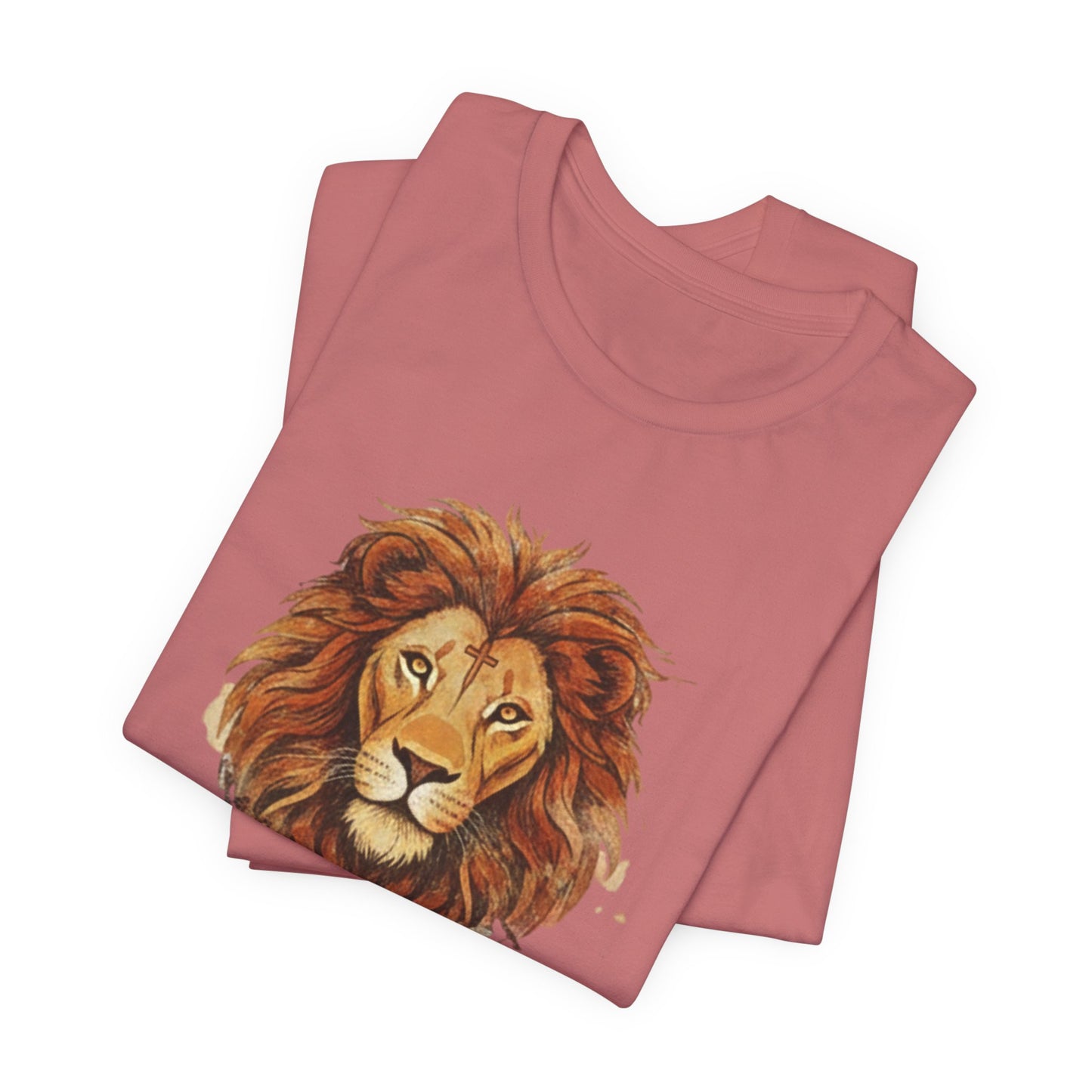 Lion of Judah T-Shirt — Faith & Strength Christian Tee