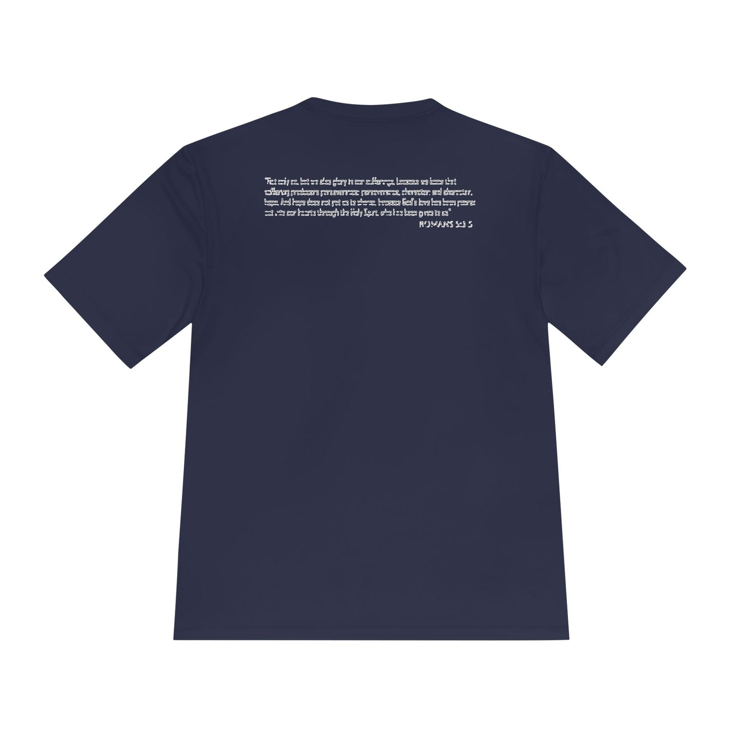 Unisex Moisture "Suffering Produces Perseverance" Wicking Tee