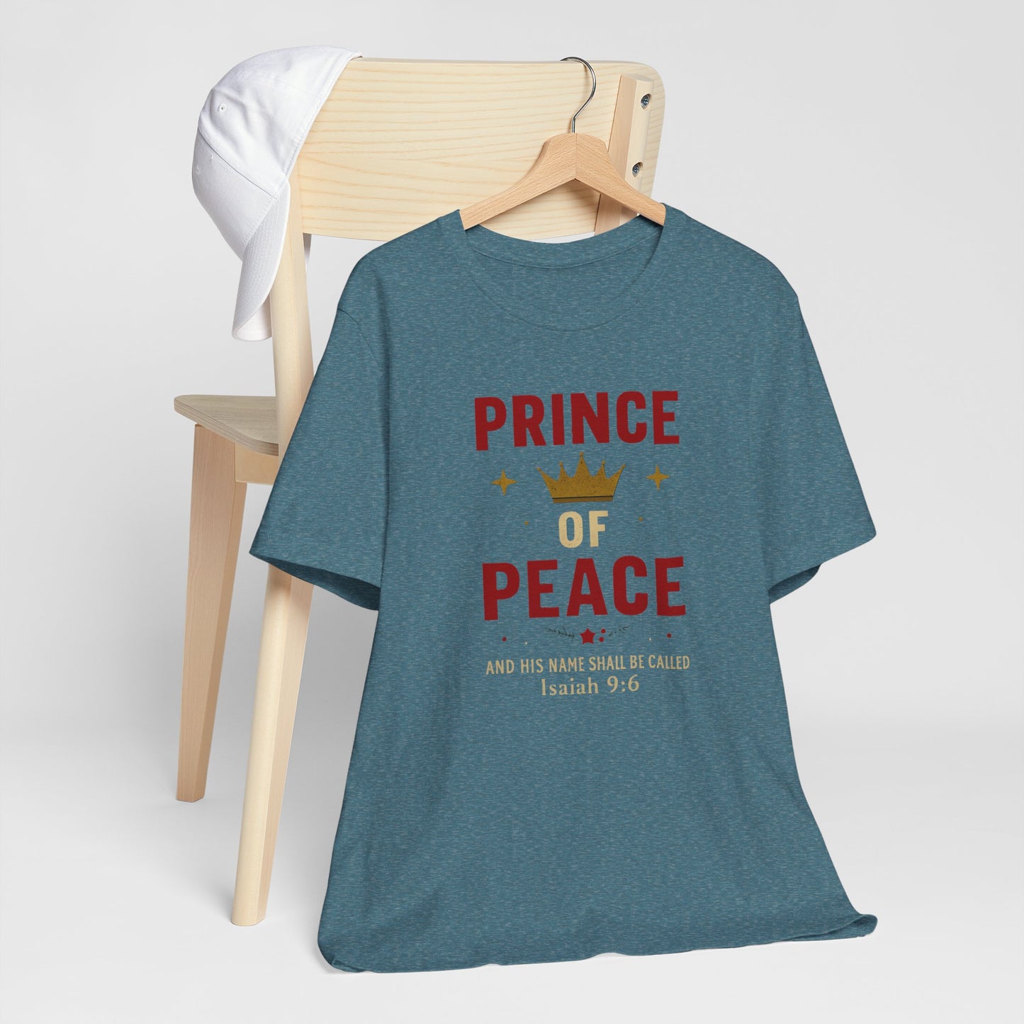 Prince of Peace Isaiah 9:6 T-Shirt — Bible Verse Christian Tee