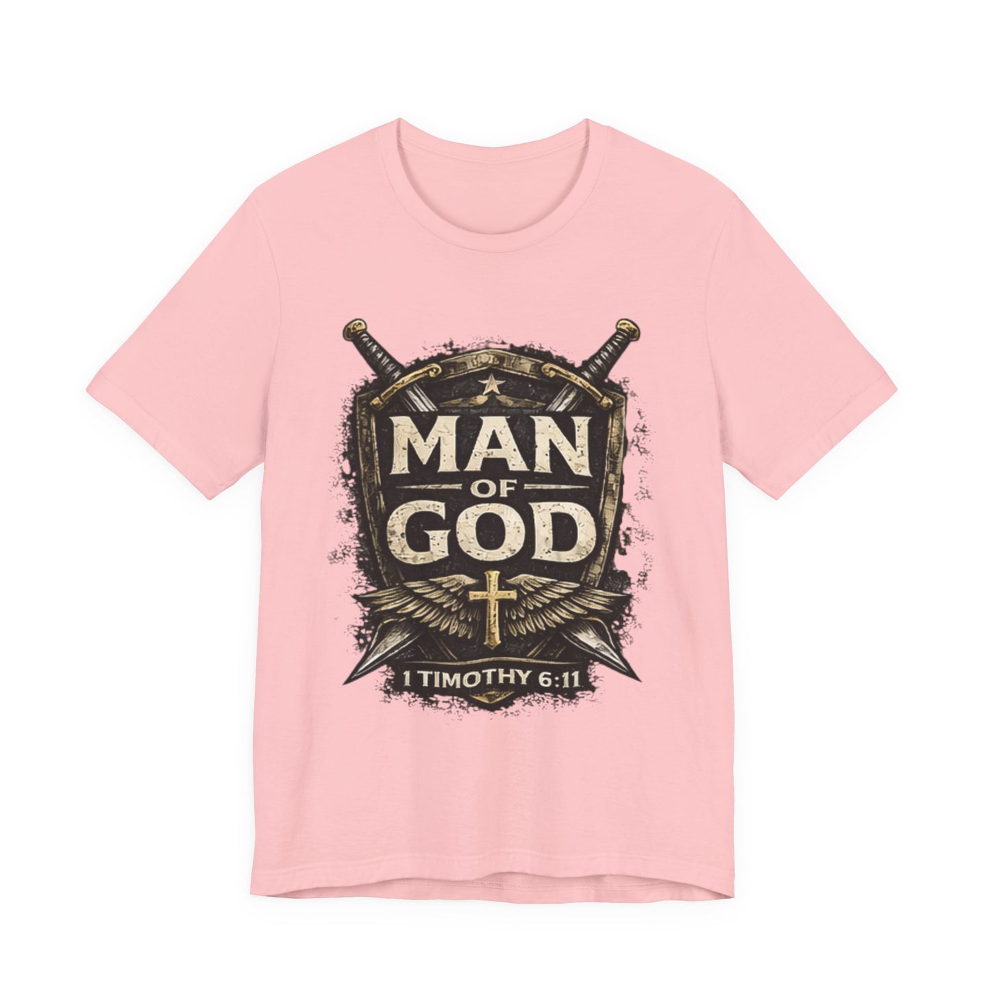 Man of God Tee — 1 Timothy 6:11 Christian Faith T-Shirt