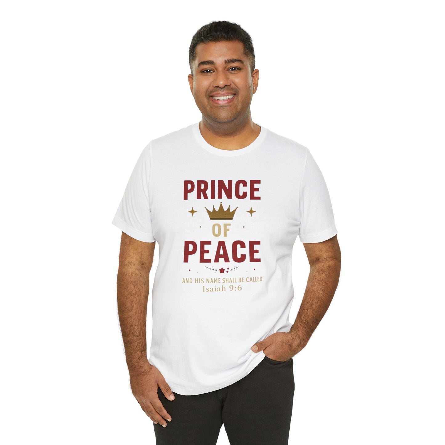 Prince of Peace Isaiah 9:6 T-Shirt — Bible Verse Christian Tee