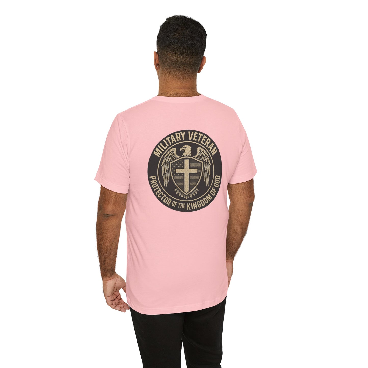 Veteran Protector Tee — "Military Veteran Protector of the Kingdom of God"