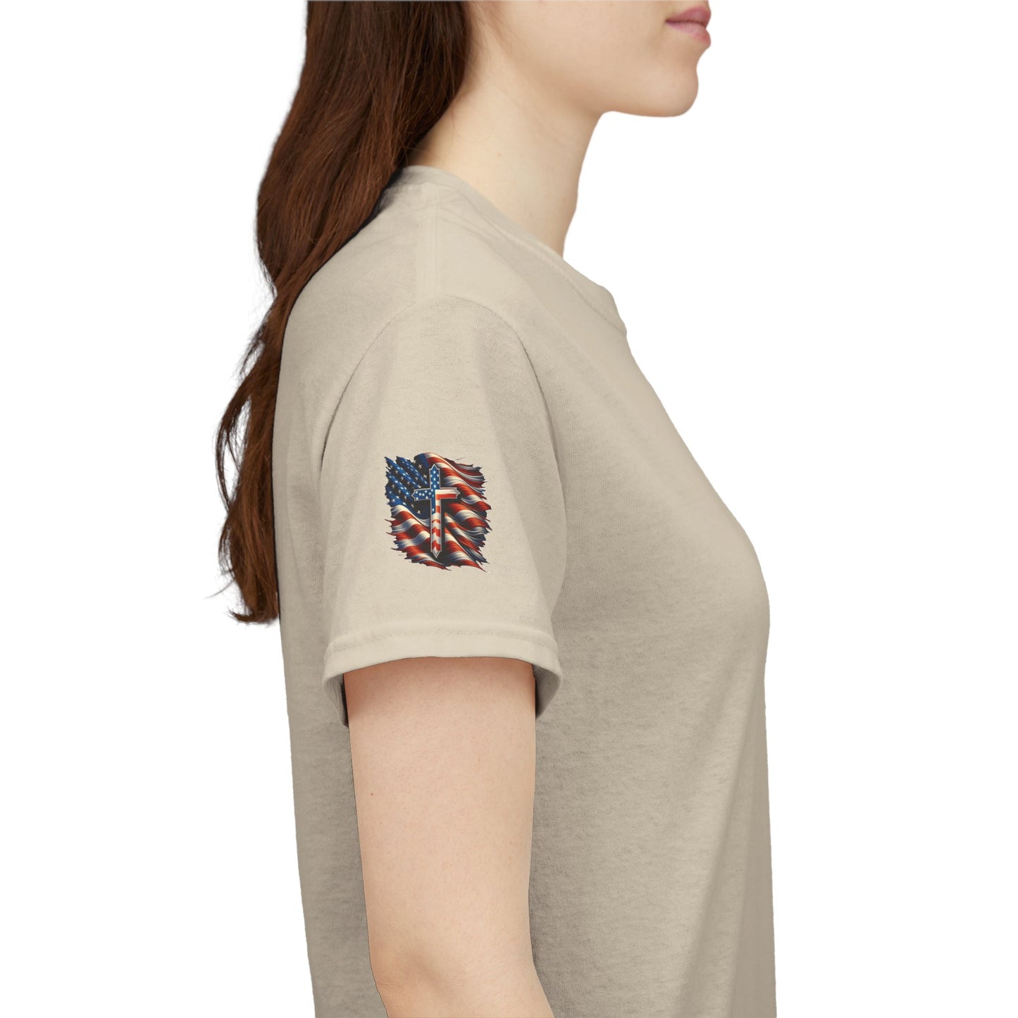 Christian Tee - Philippians 4:13 'Faith Is My Strength' (Copy)