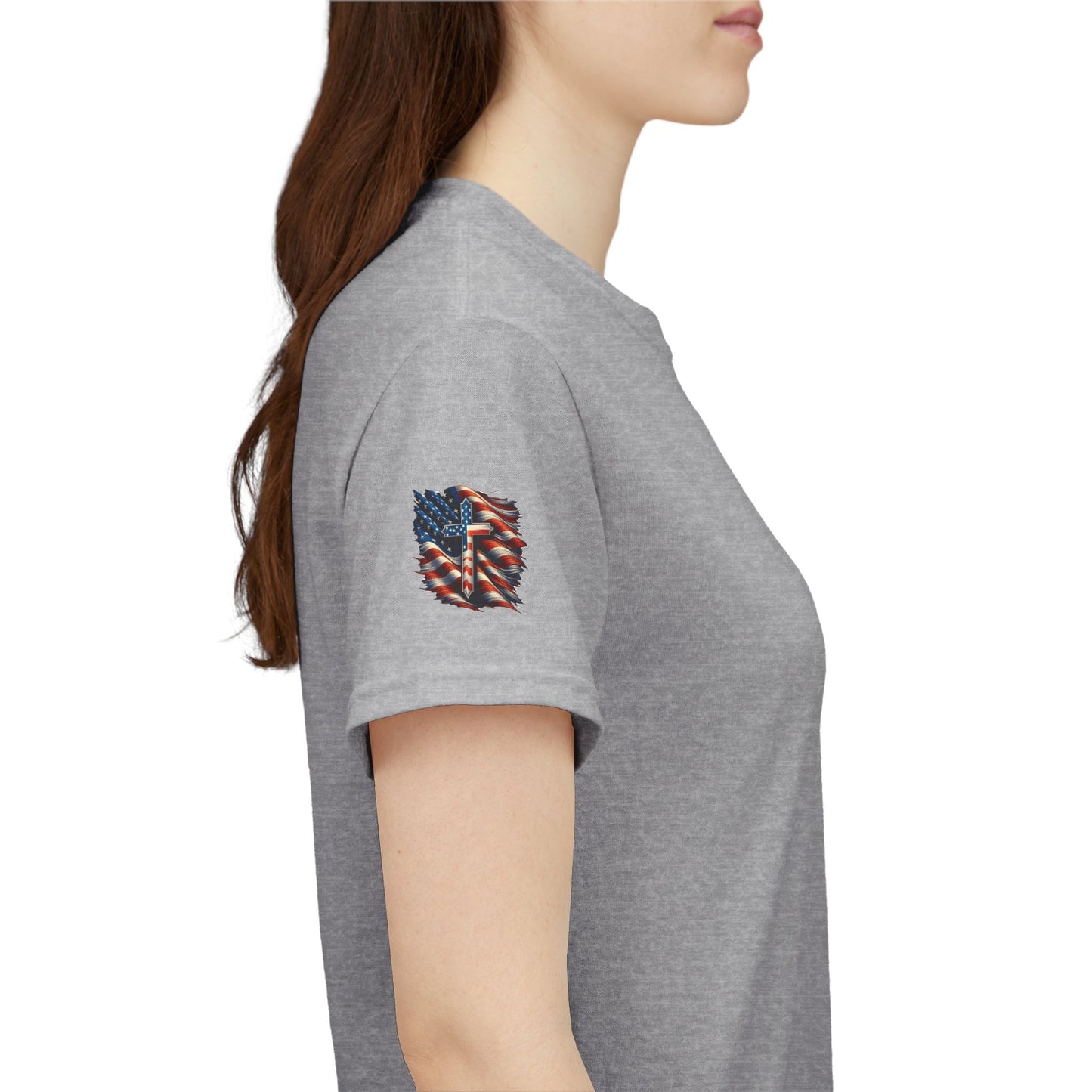 Christian Tee - Philippians 4:13 'Faith Is My Strength' (Copy)