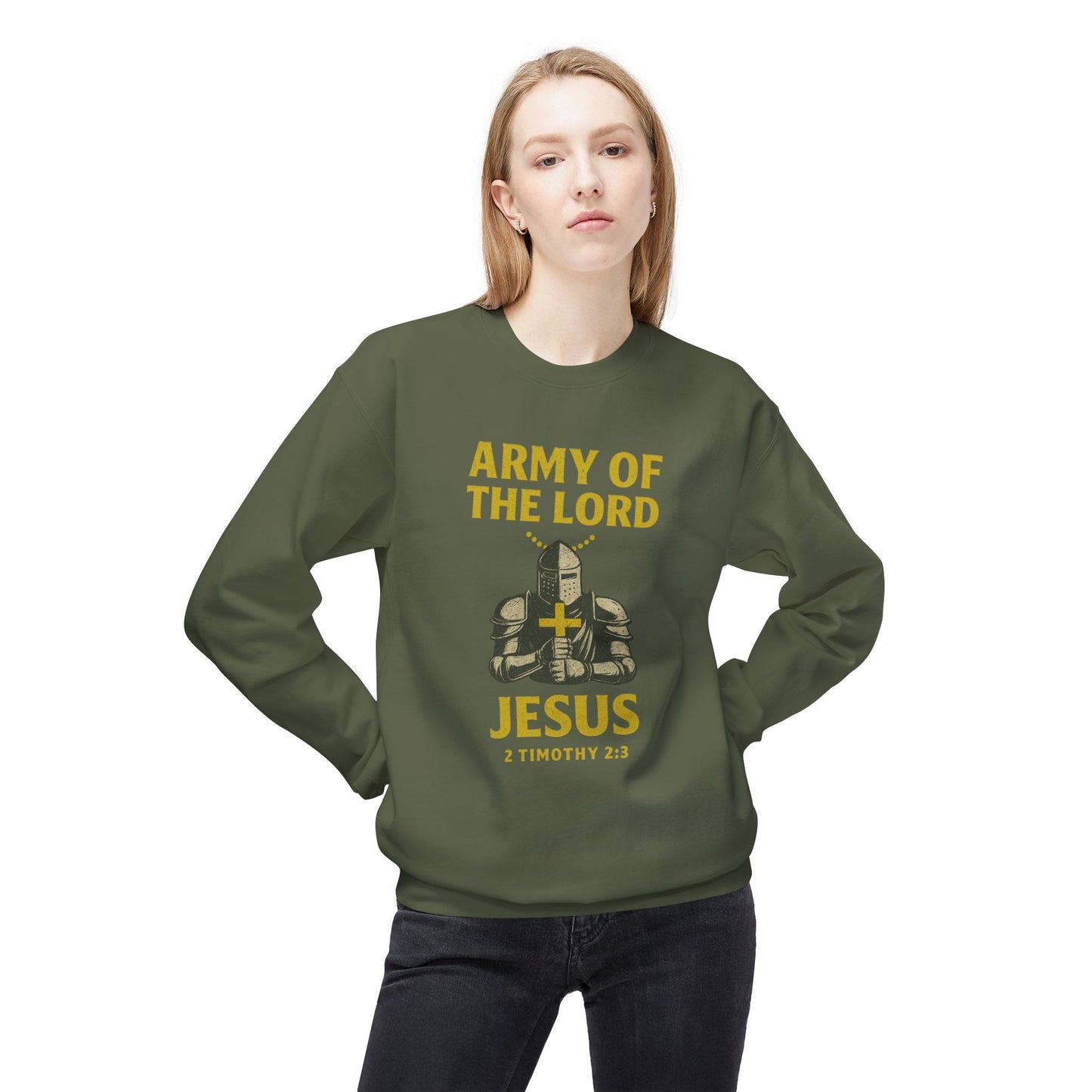 Christian Soldier Sweatshirt - Army of the Lord