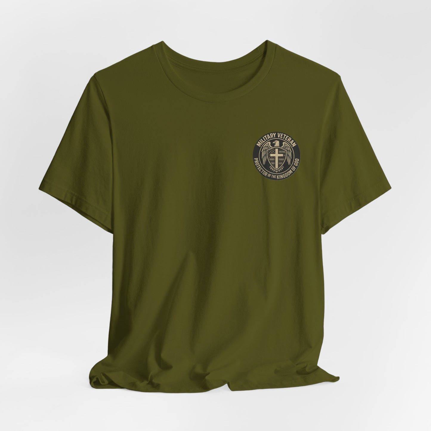 Veteran Protector Tee — "Military Veteran Protector of the Kingdom of God"