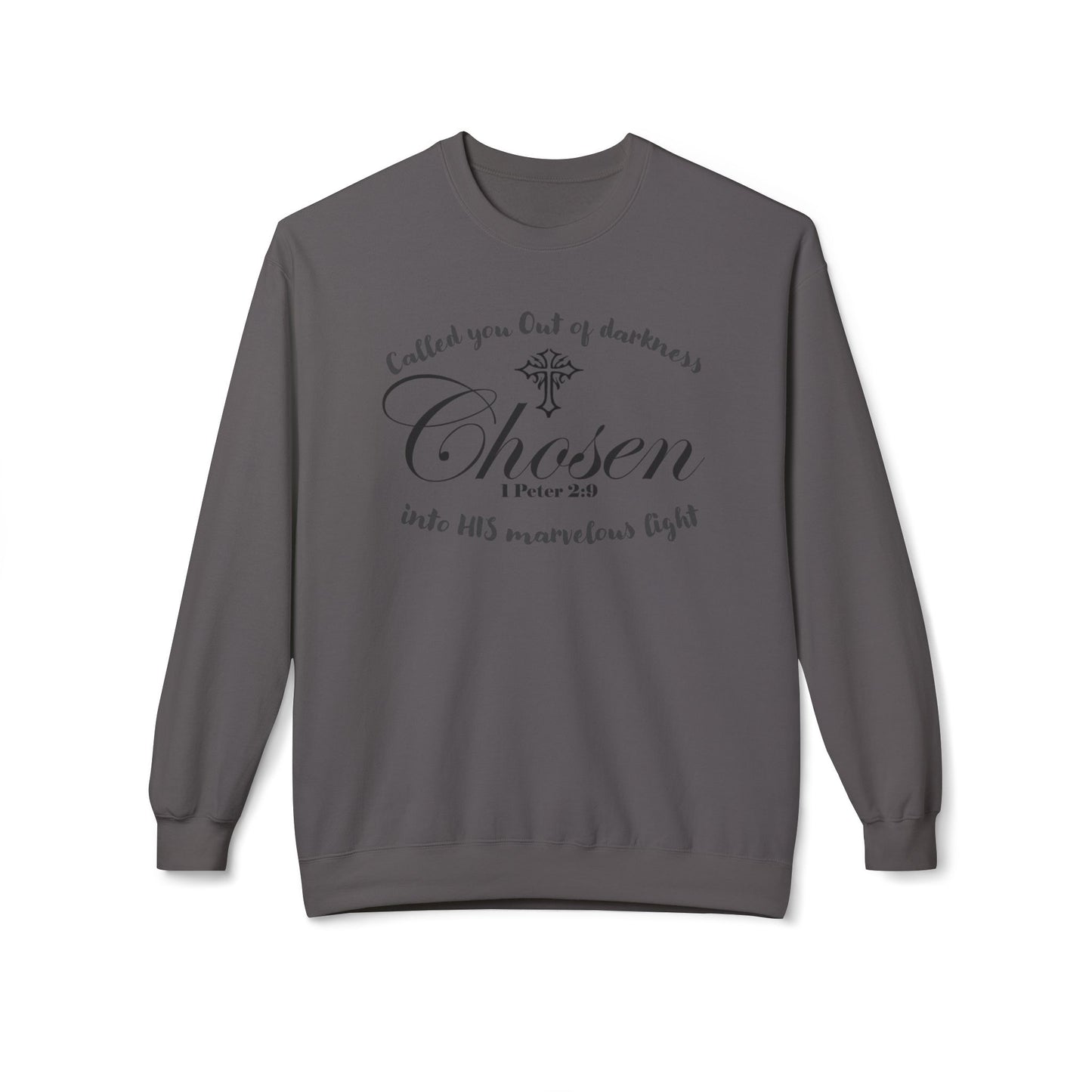 Christian Sweatshirt 1 Peter 2:9 Verse