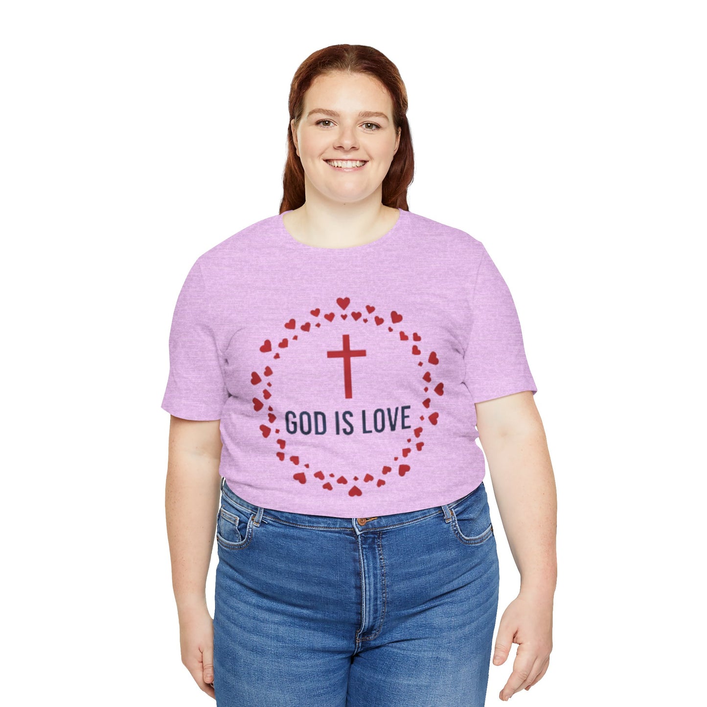 GOD IS LOVE Christian T‑Shirt — Inspirational Faith Tee