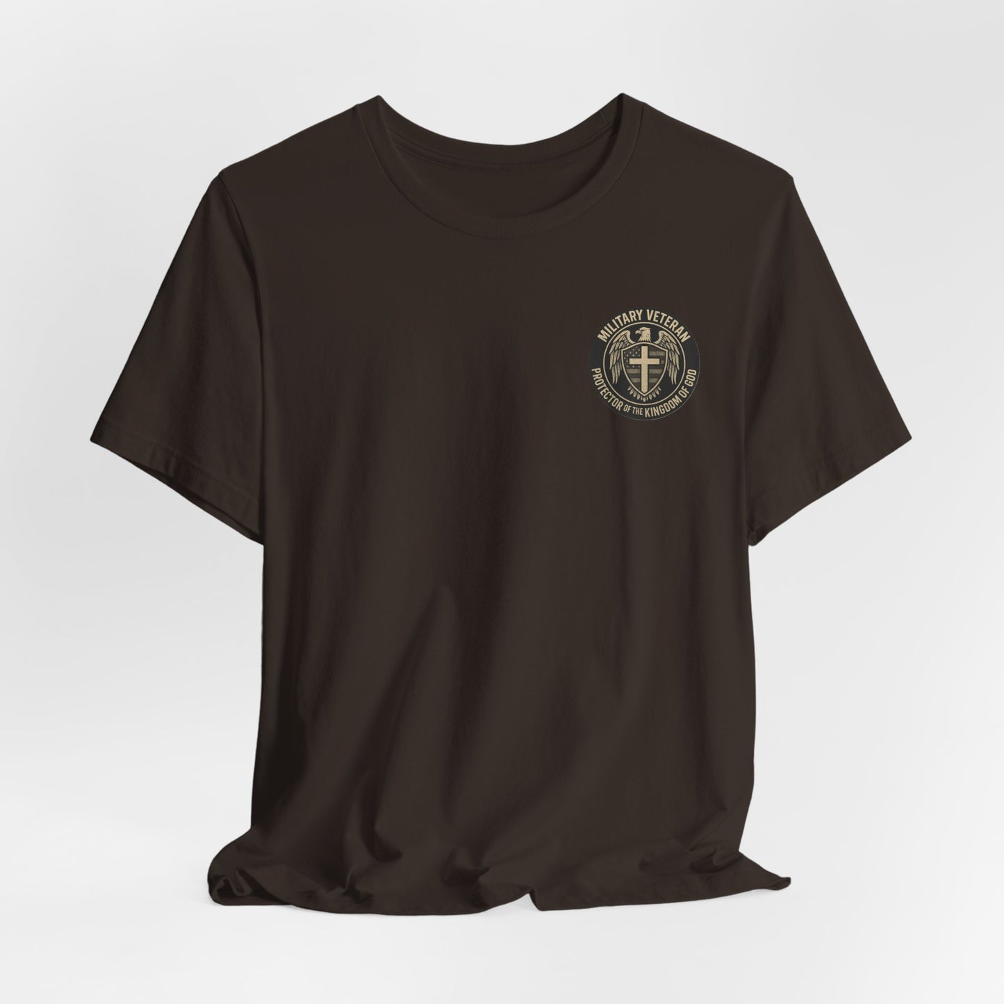 Veteran Protector Tee — "Military Veteran Protector of the Kingdom of God"