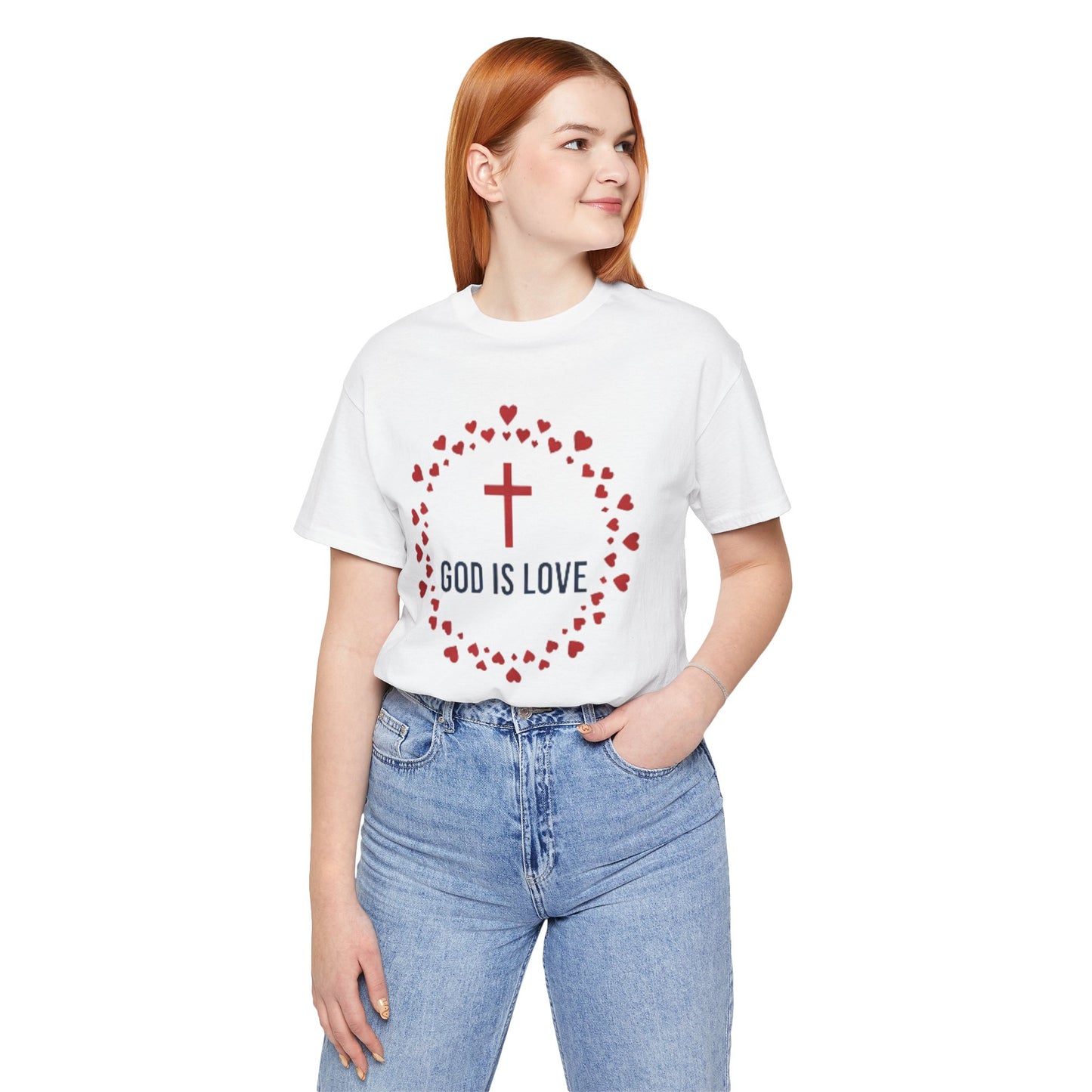 GOD IS LOVE Christian T‑Shirt — Inspirational Faith Tee