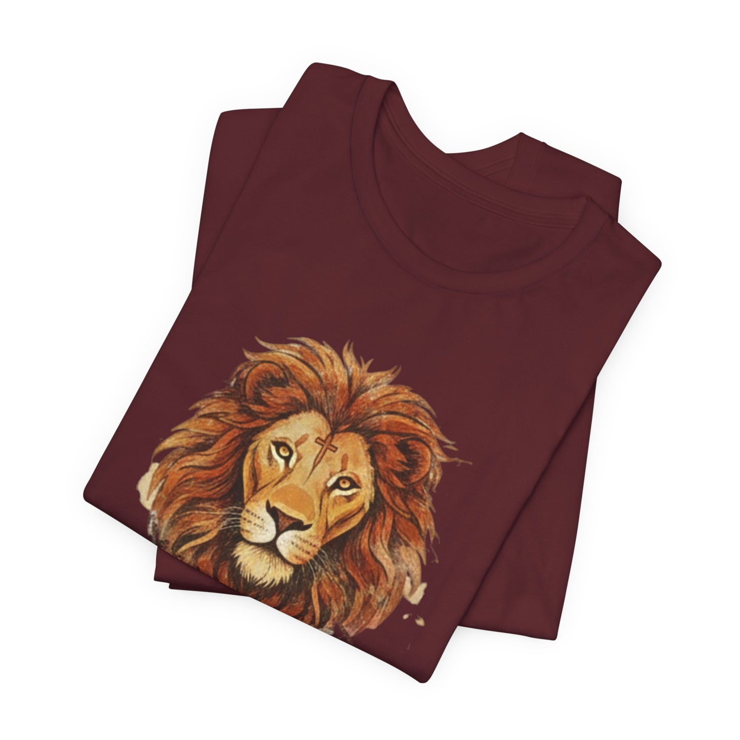 Lion of Judah T-Shirt — Faith & Strength Christian Tee