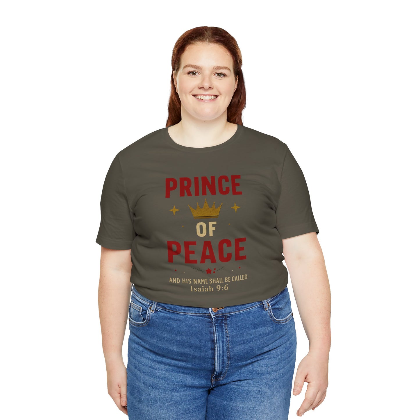 Prince of Peace Isaiah 9:6 T-Shirt — Bible Verse Christian Tee
