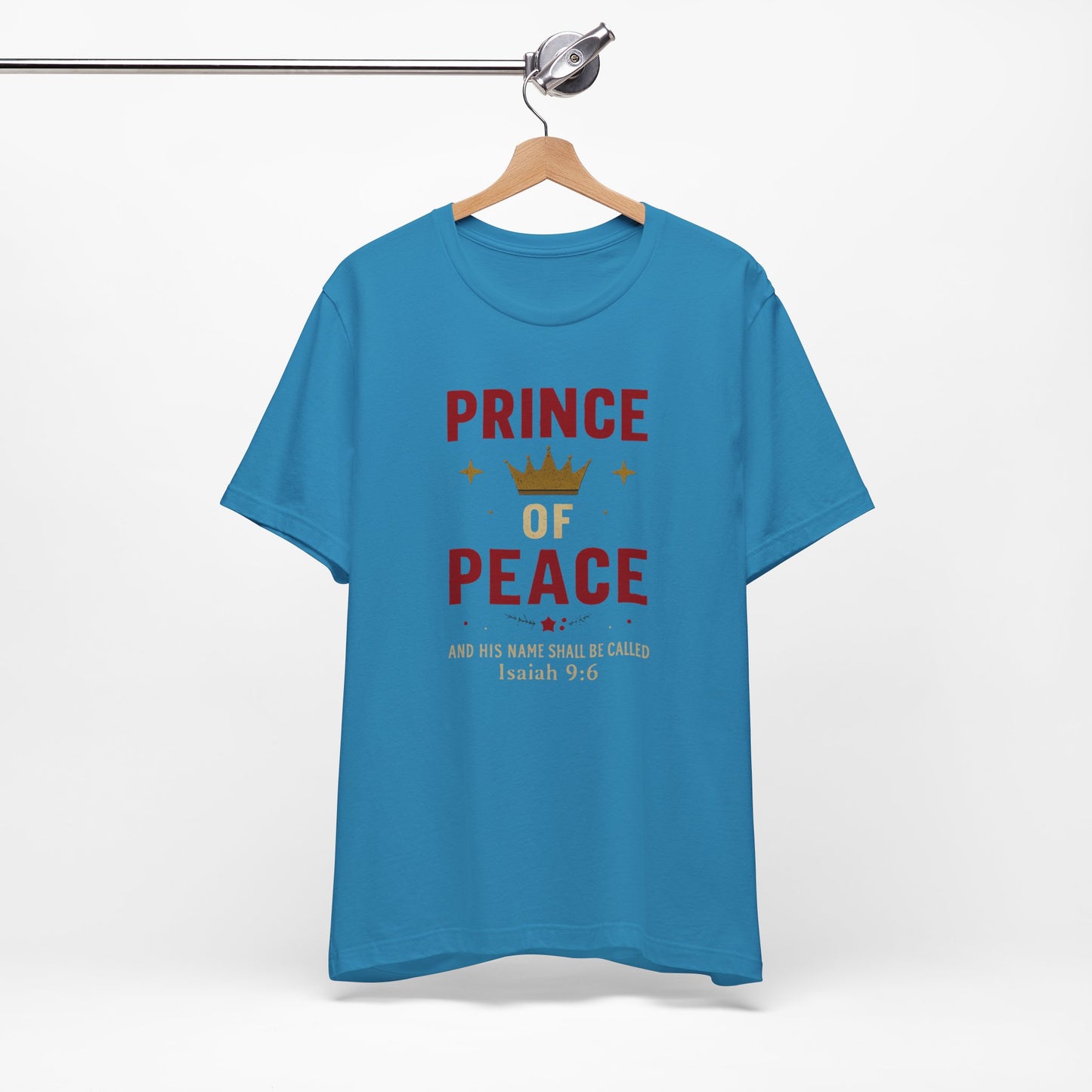 Prince of Peace Isaiah 9:6 T-Shirt — Bible Verse Christian Tee