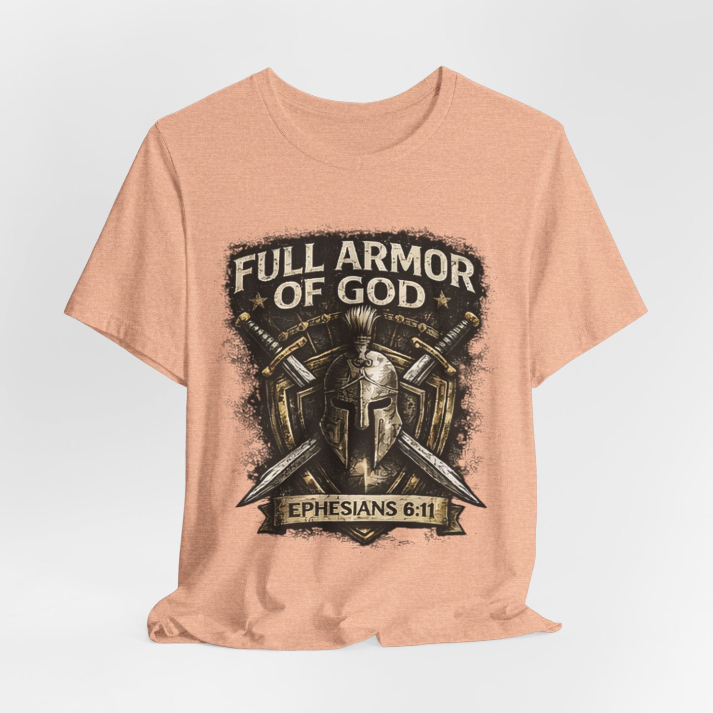 Full Armor of God T-Shirt — Ephesians 6:11 Christian Faith Tee