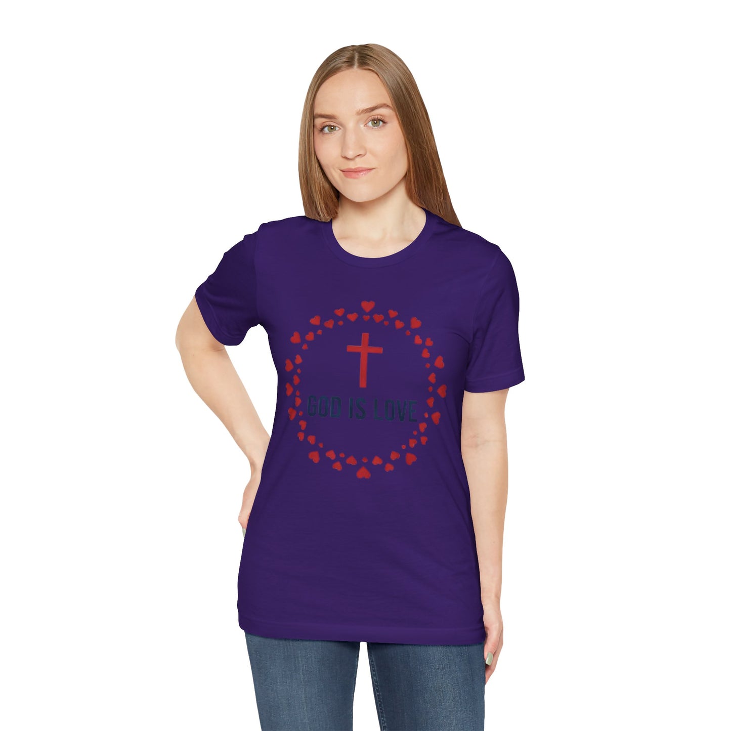 GOD IS LOVE Christian T‑Shirt — Inspirational Faith Tee