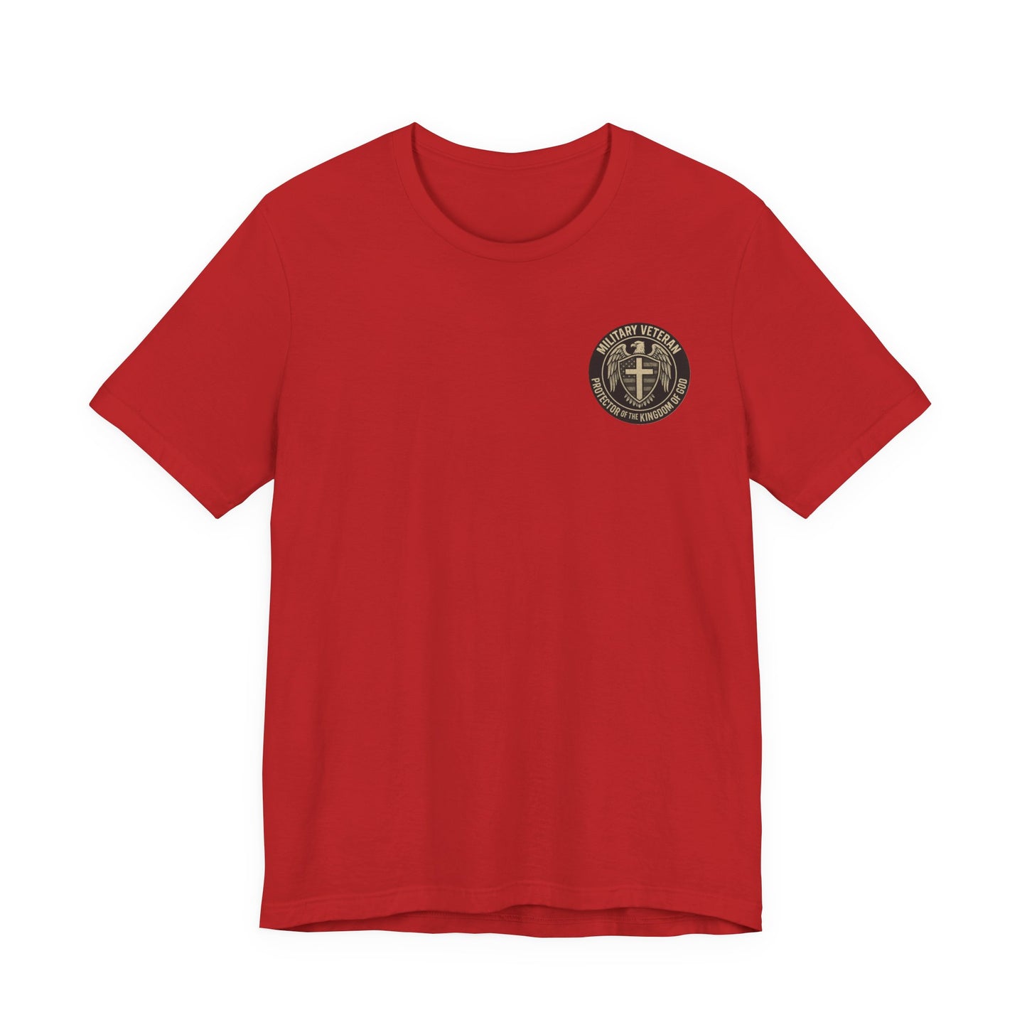 Veteran Protector Tee — "Military Veteran Protector of the Kingdom of God"