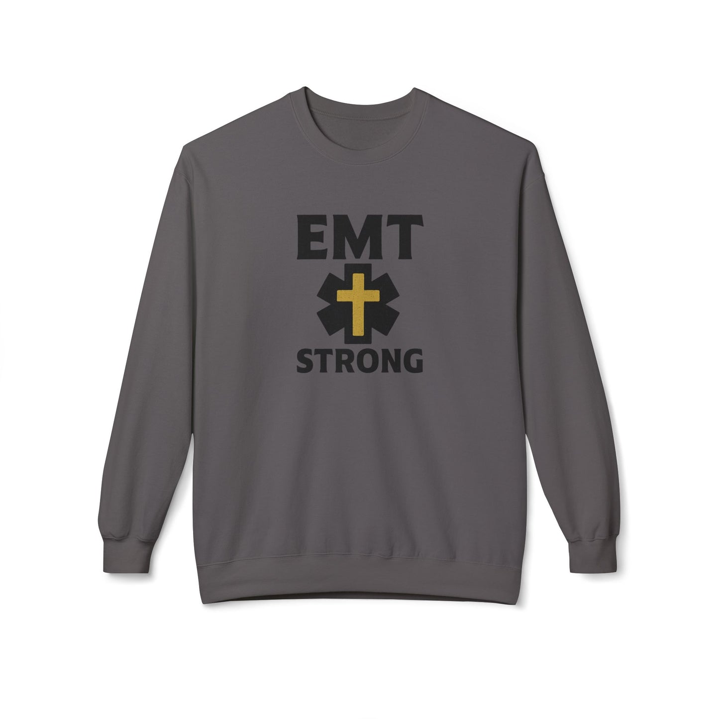EMT Strong Christian Cross Sweatshirt