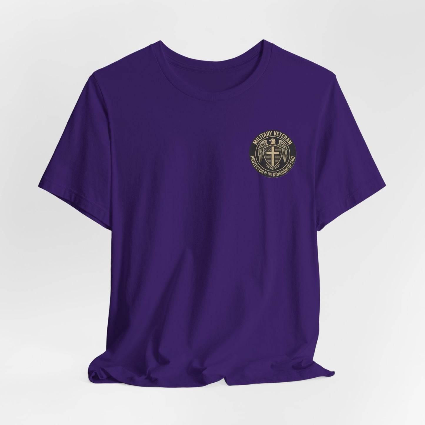 Veteran Protector Tee — "Military Veteran Protector of the Kingdom of God"