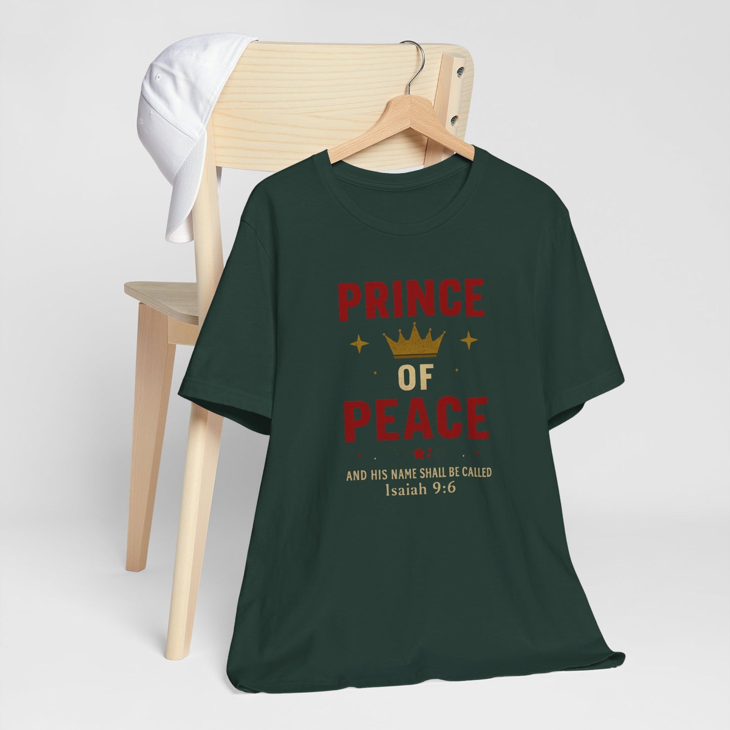 Prince of Peace Isaiah 9:6 T-Shirt — Bible Verse Christian Tee