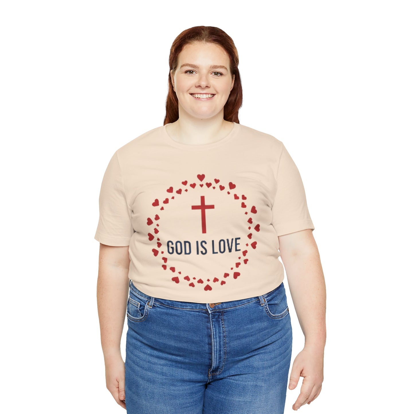 GOD IS LOVE Christian T‑Shirt — Inspirational Faith Tee