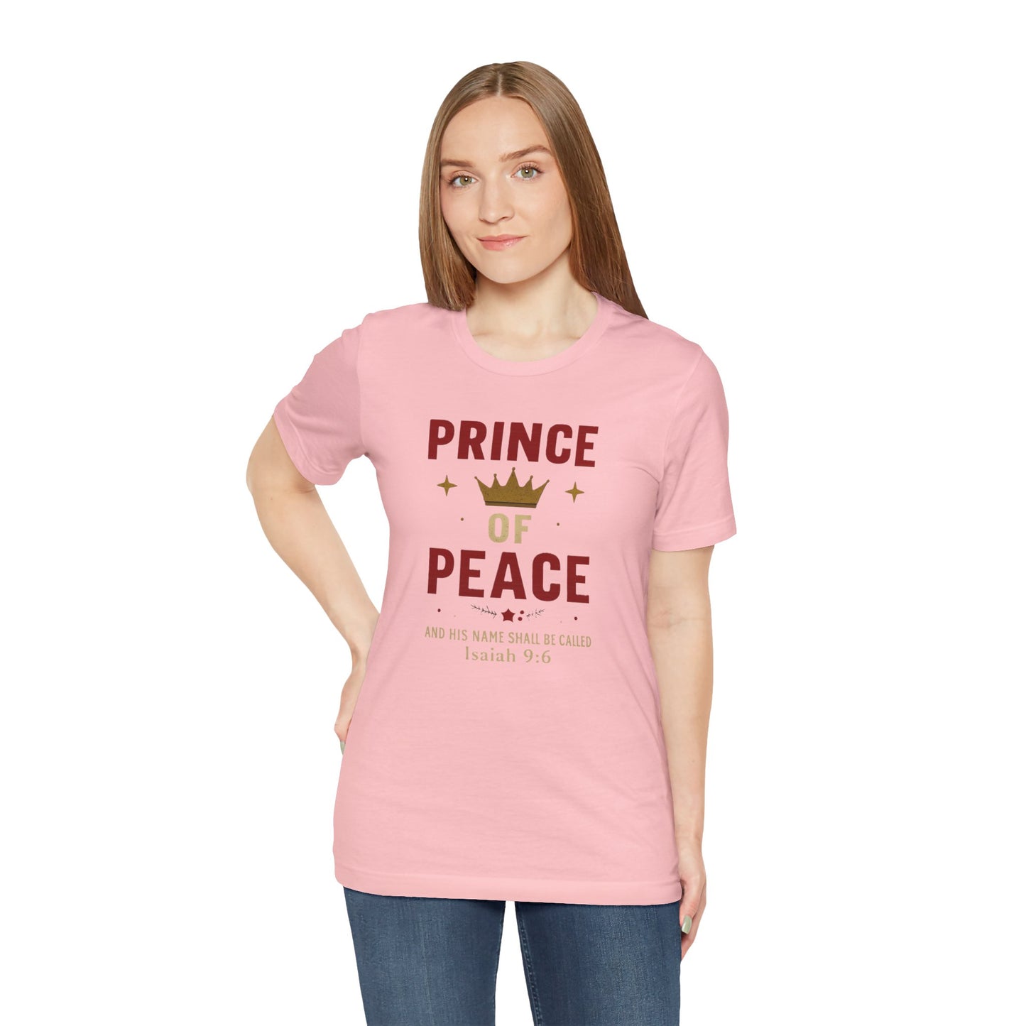 Prince of Peace Isaiah 9:6 T-Shirt — Bible Verse Christian Tee
