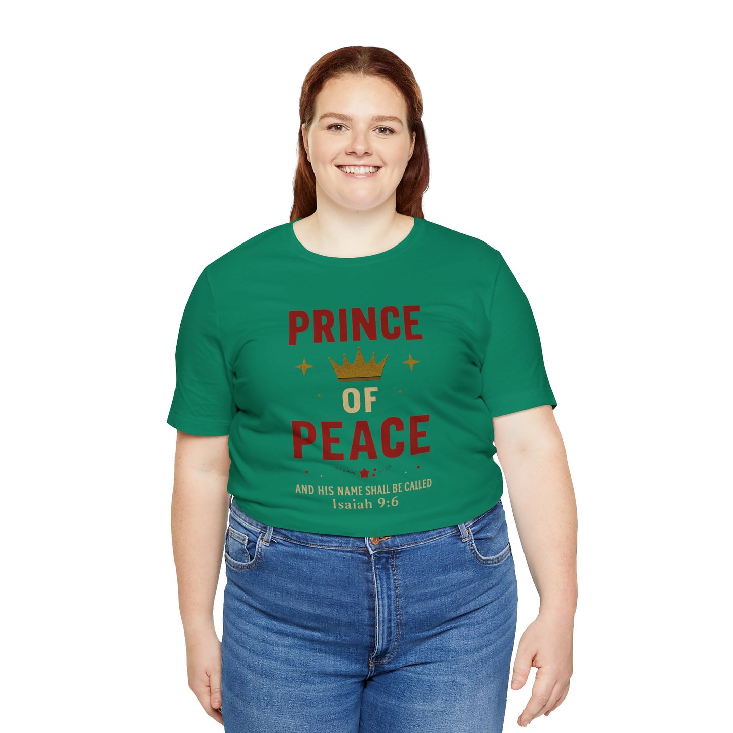 Prince of Peace Isaiah 9:6 T-Shirt — Bible Verse Christian Tee