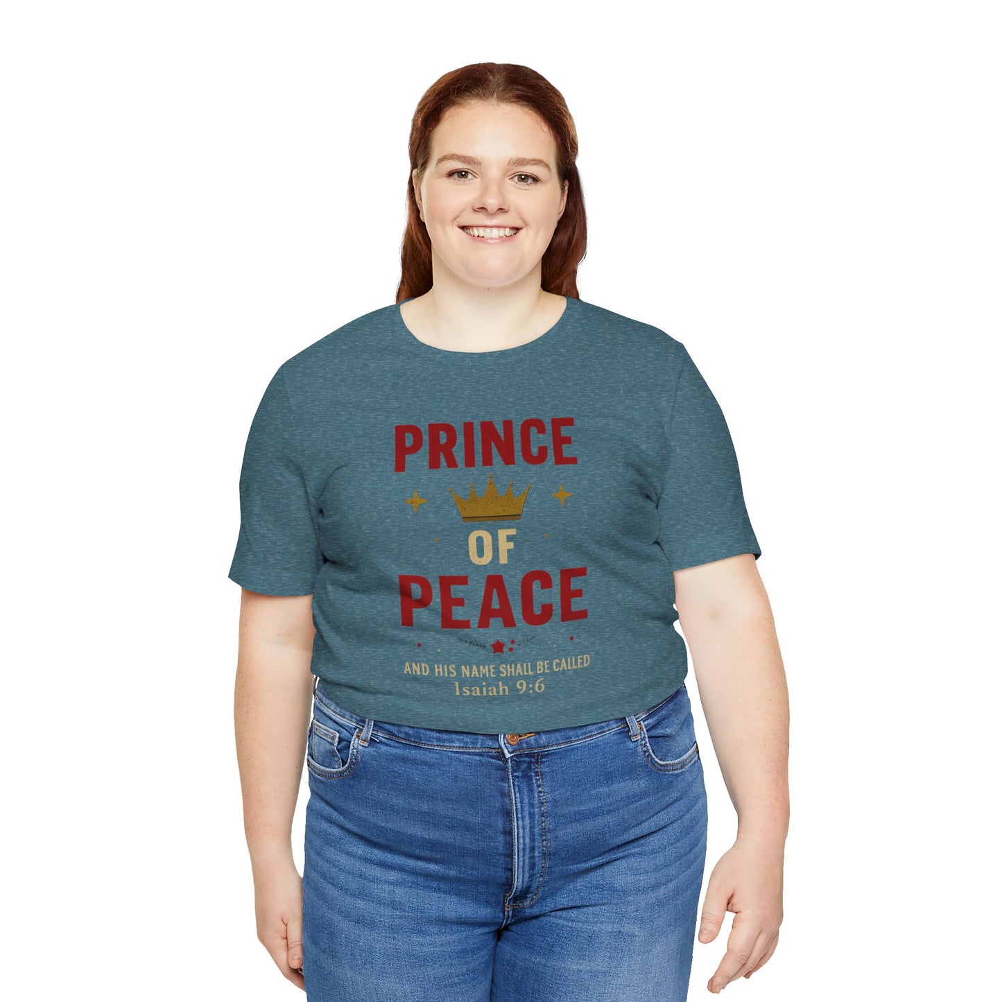 Prince of Peace Isaiah 9:6 T-Shirt — Bible Verse Christian Tee