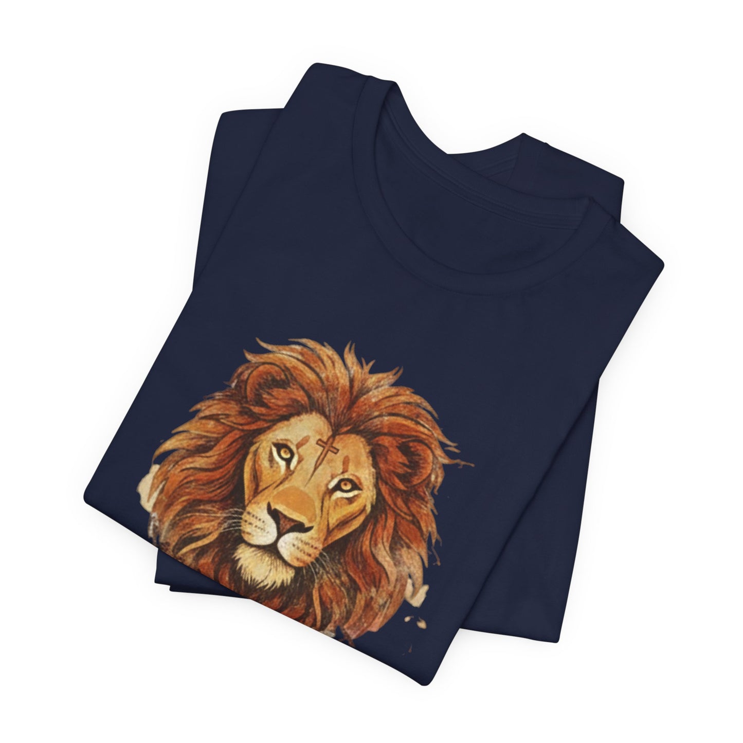 Lion of Judah T-Shirt — Faith & Strength Christian Tee