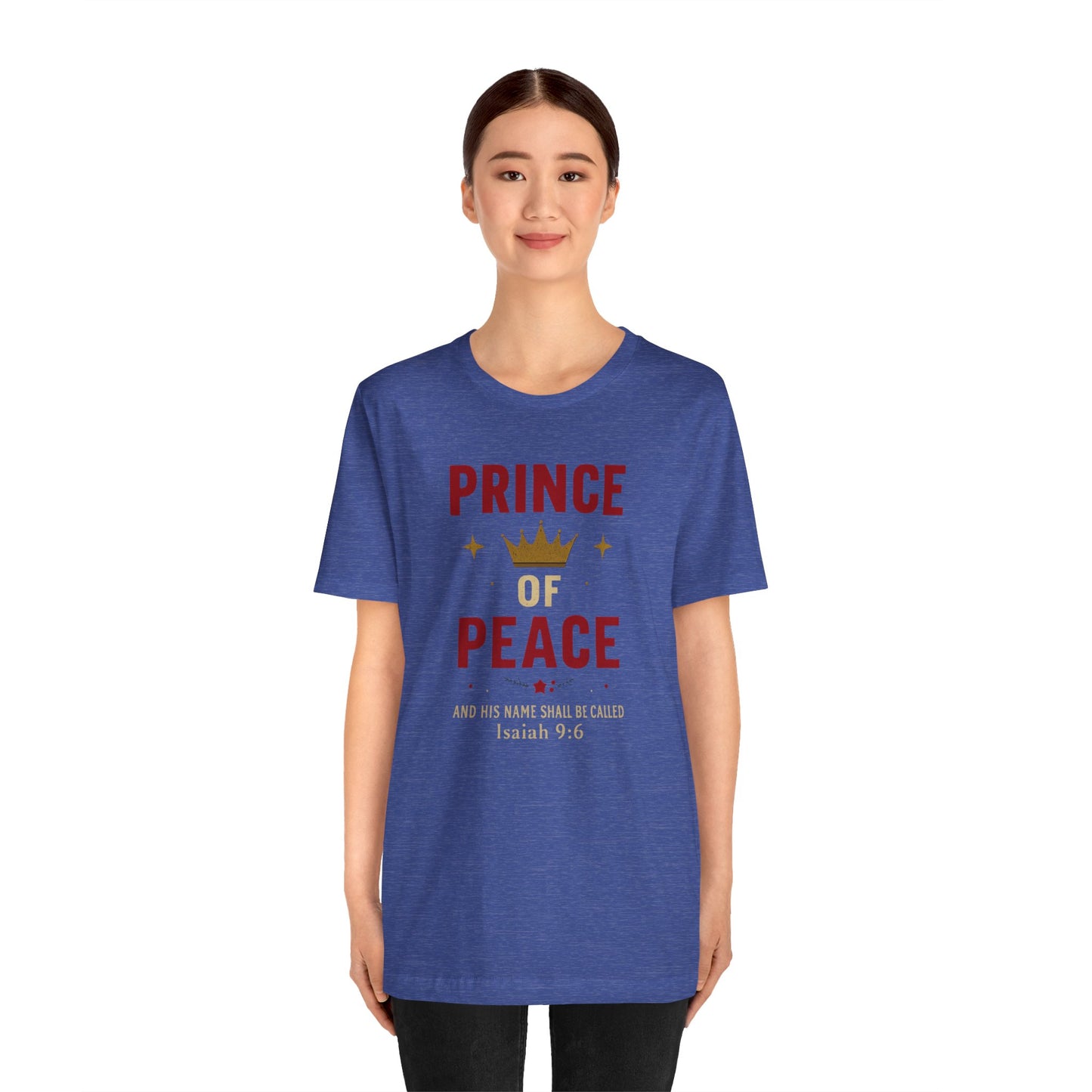 Prince of Peace Isaiah 9:6 T-Shirt — Bible Verse Christian Tee