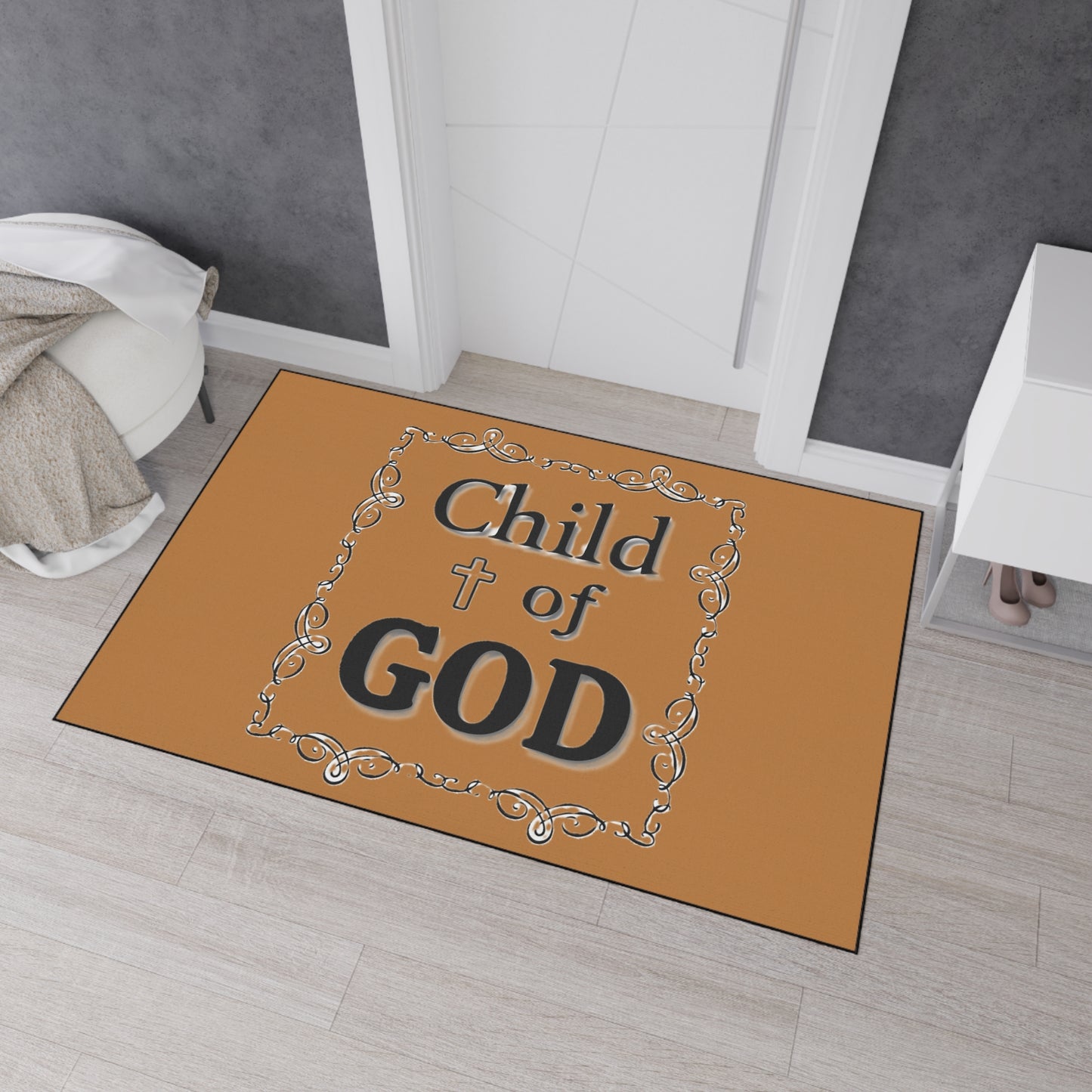 Heavy Duty Floor Mat "Child of God"