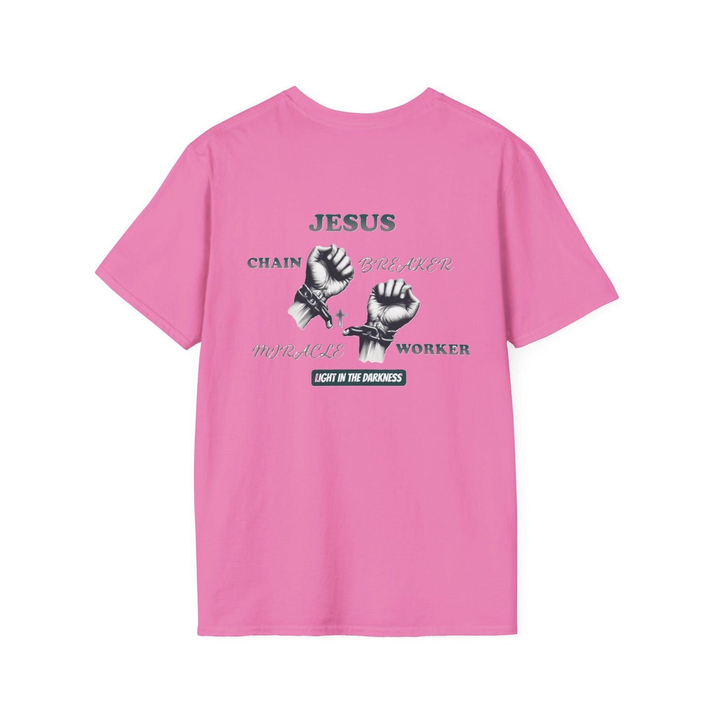 Christian Unisex Tee - Jesus Chain Breaker Design