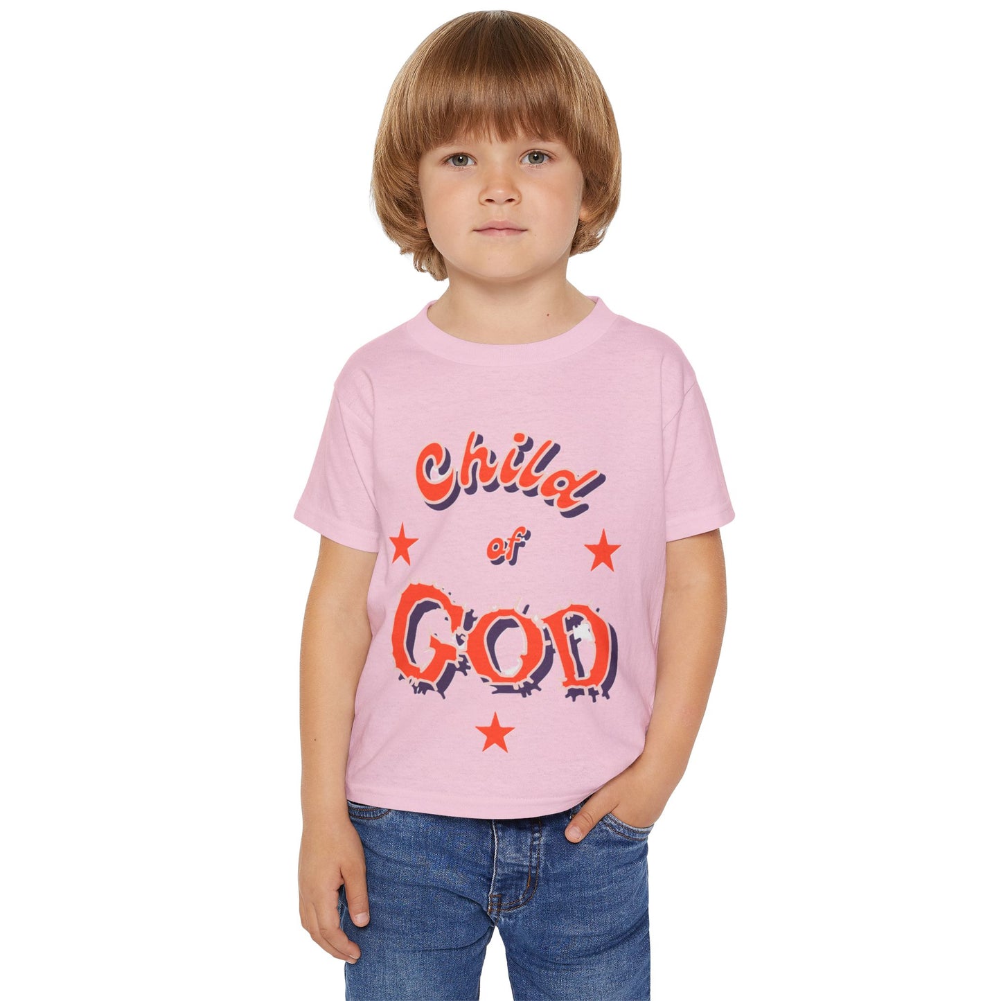 Heavy Cotton™ Toddler "Child of GOD" T-shirt
