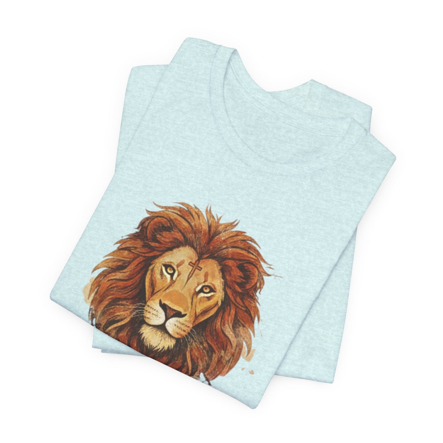 Lion of Judah T-Shirt — Faith & Strength Christian Tee