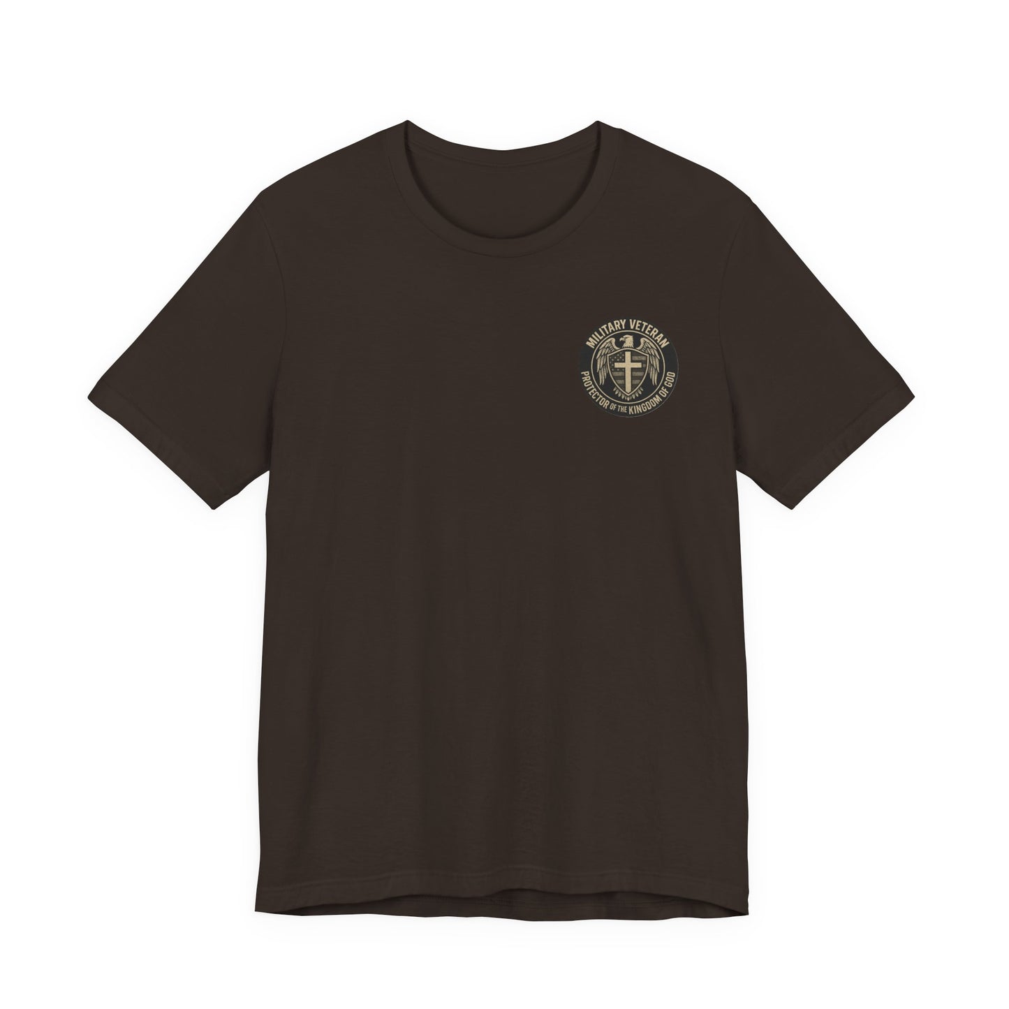 Veteran Protector Tee — "Military Veteran Protector of the Kingdom of God"