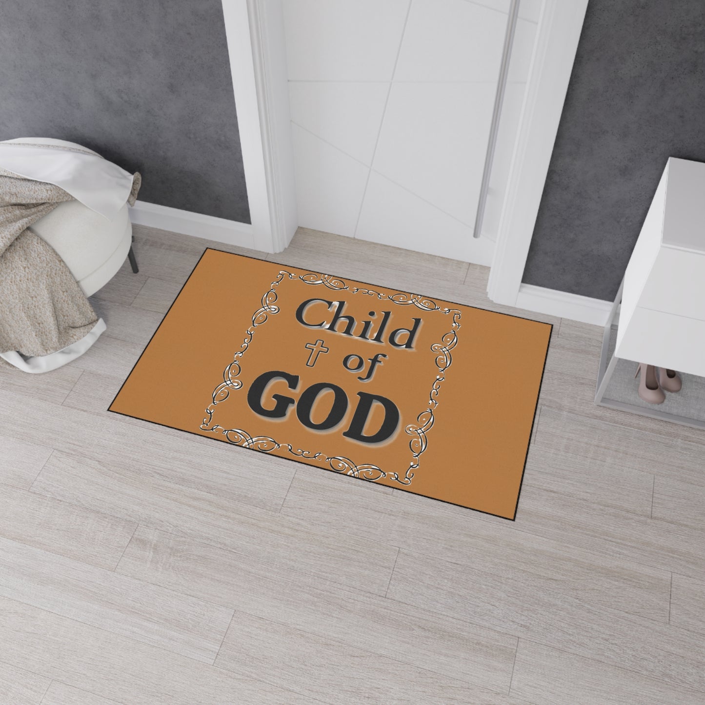 Heavy Duty Floor Mat "Child of God"