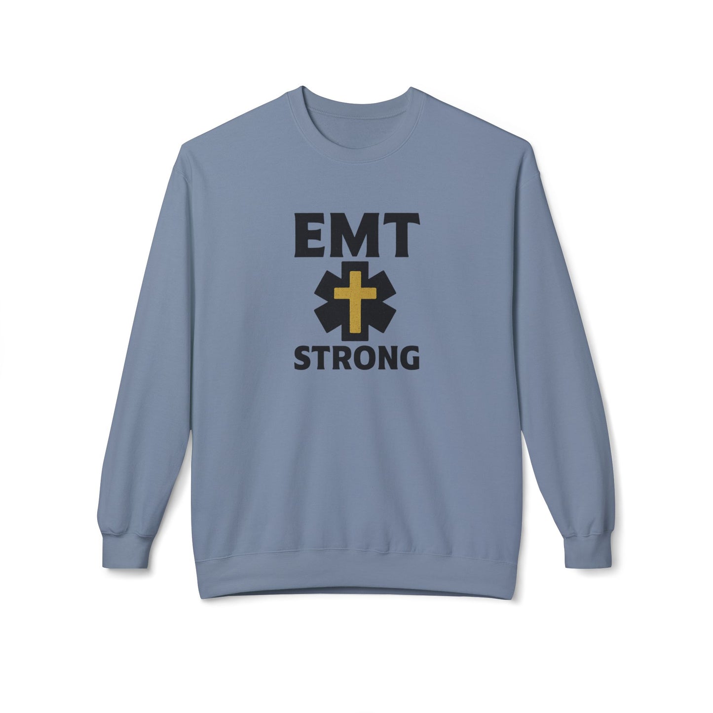 EMT Strong Christian Cross Sweatshirt