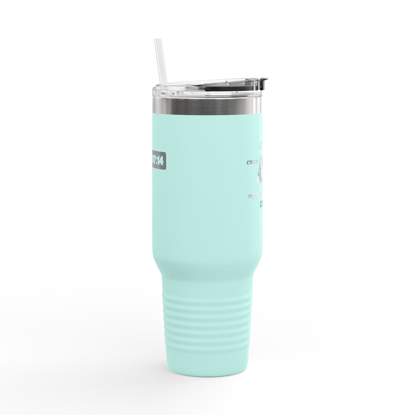 Travel Mug - Jesus Chain Breaker Miracle Worker Design