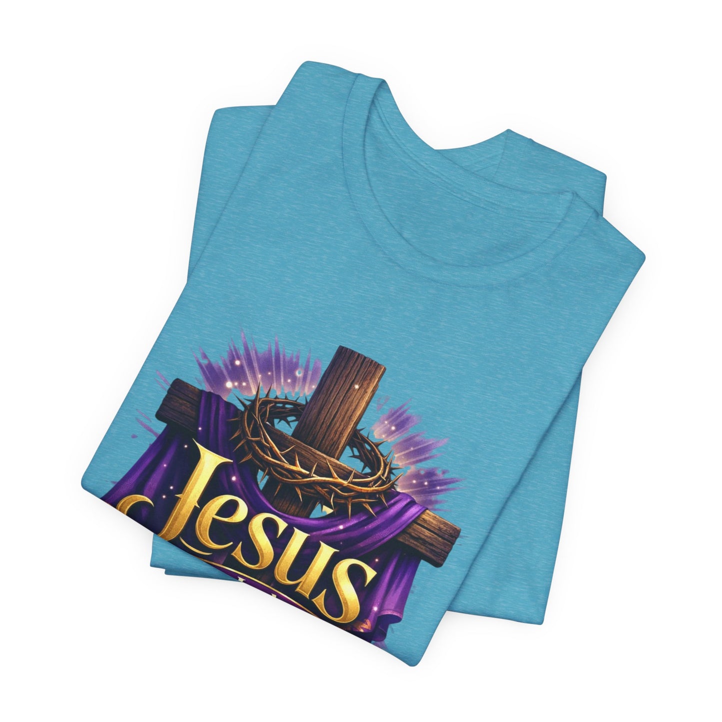 Jesus Paid It All Christian Cross Tee