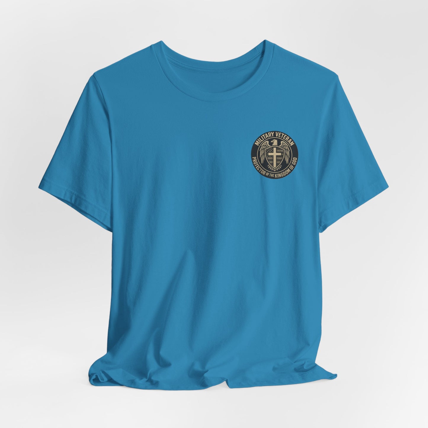 Veteran Protector Tee — "Military Veteran Protector of the Kingdom of God"