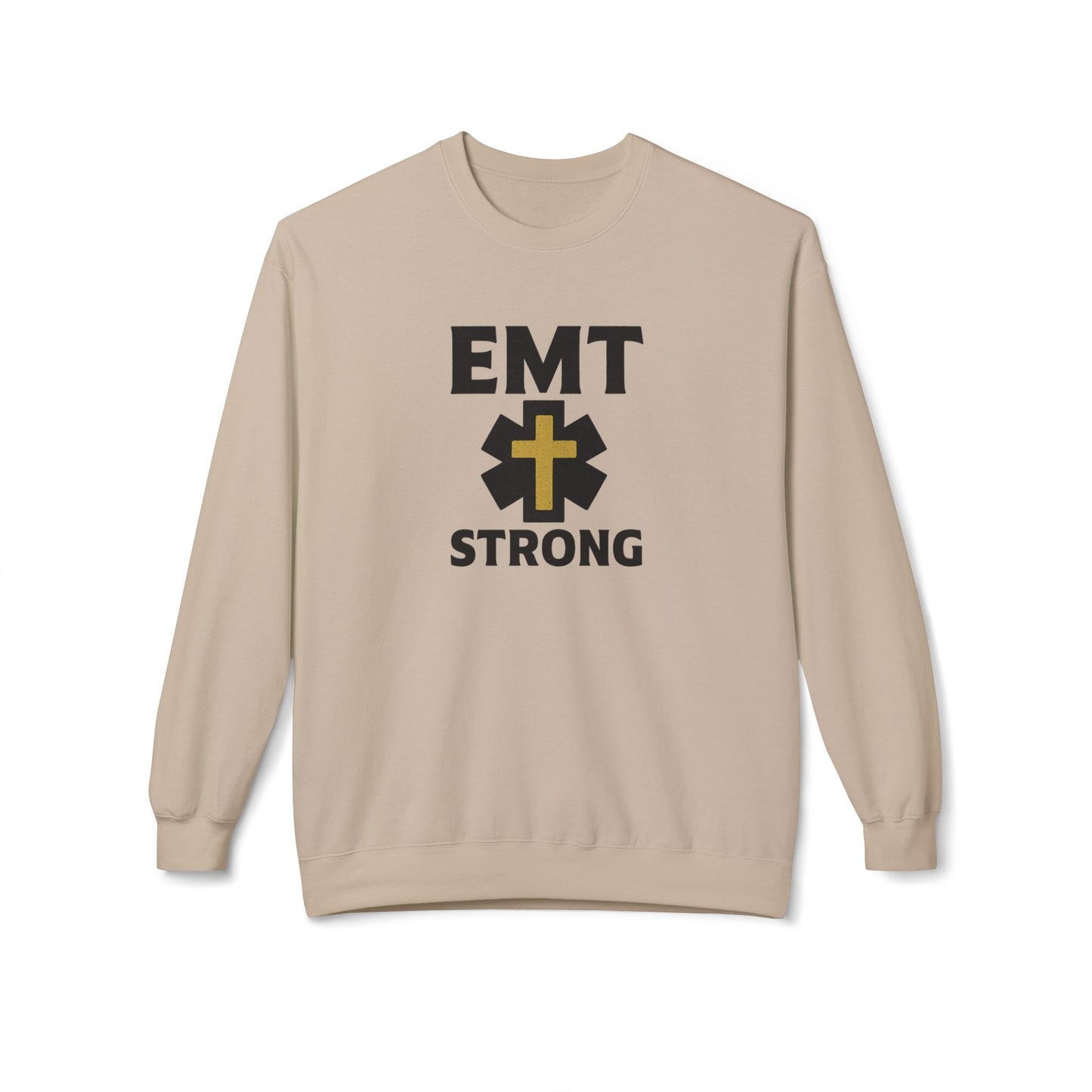 EMT Strong Christian Cross Sweatshirt