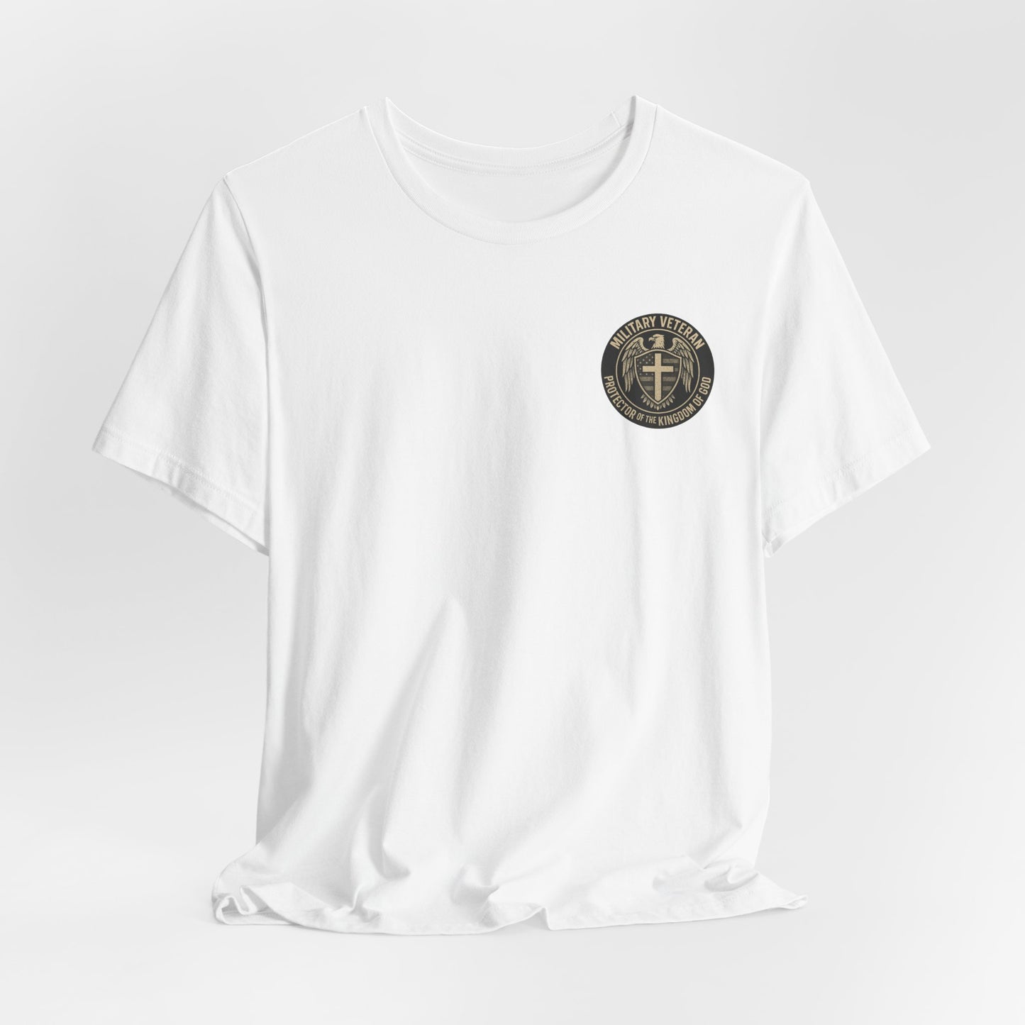 Veteran Protector Tee — "Military Veteran Protector of the Kingdom of God"