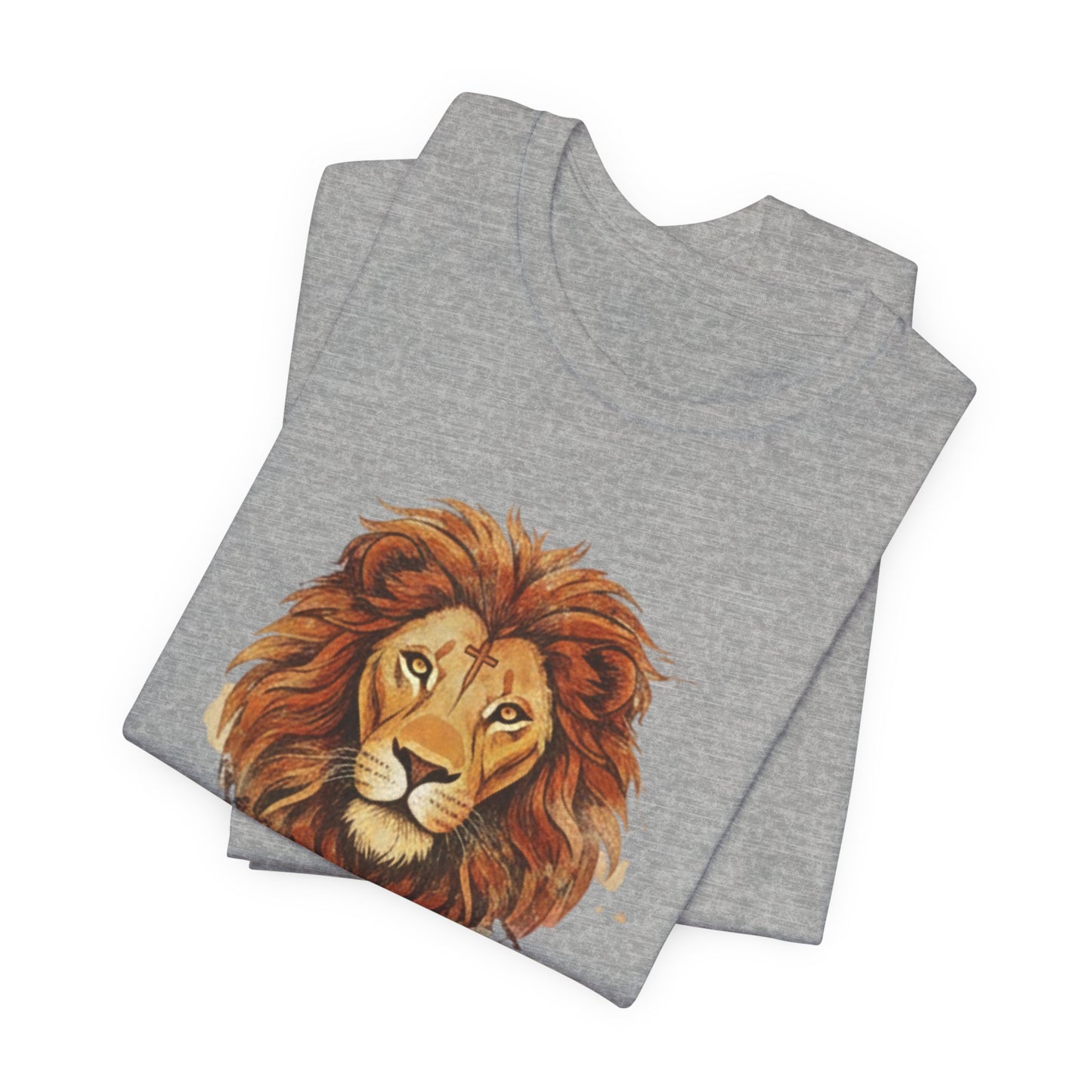 Lion of Judah T-Shirt — Faith & Strength Christian Tee