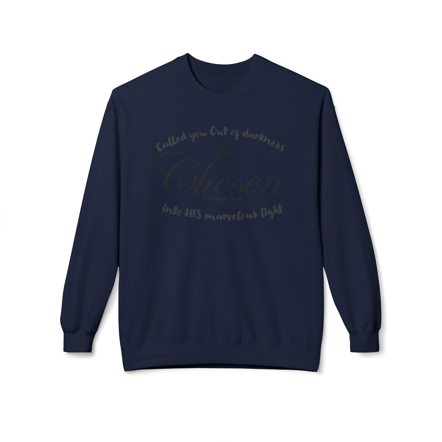 Christian Sweatshirt 1 Peter 2:9 Verse