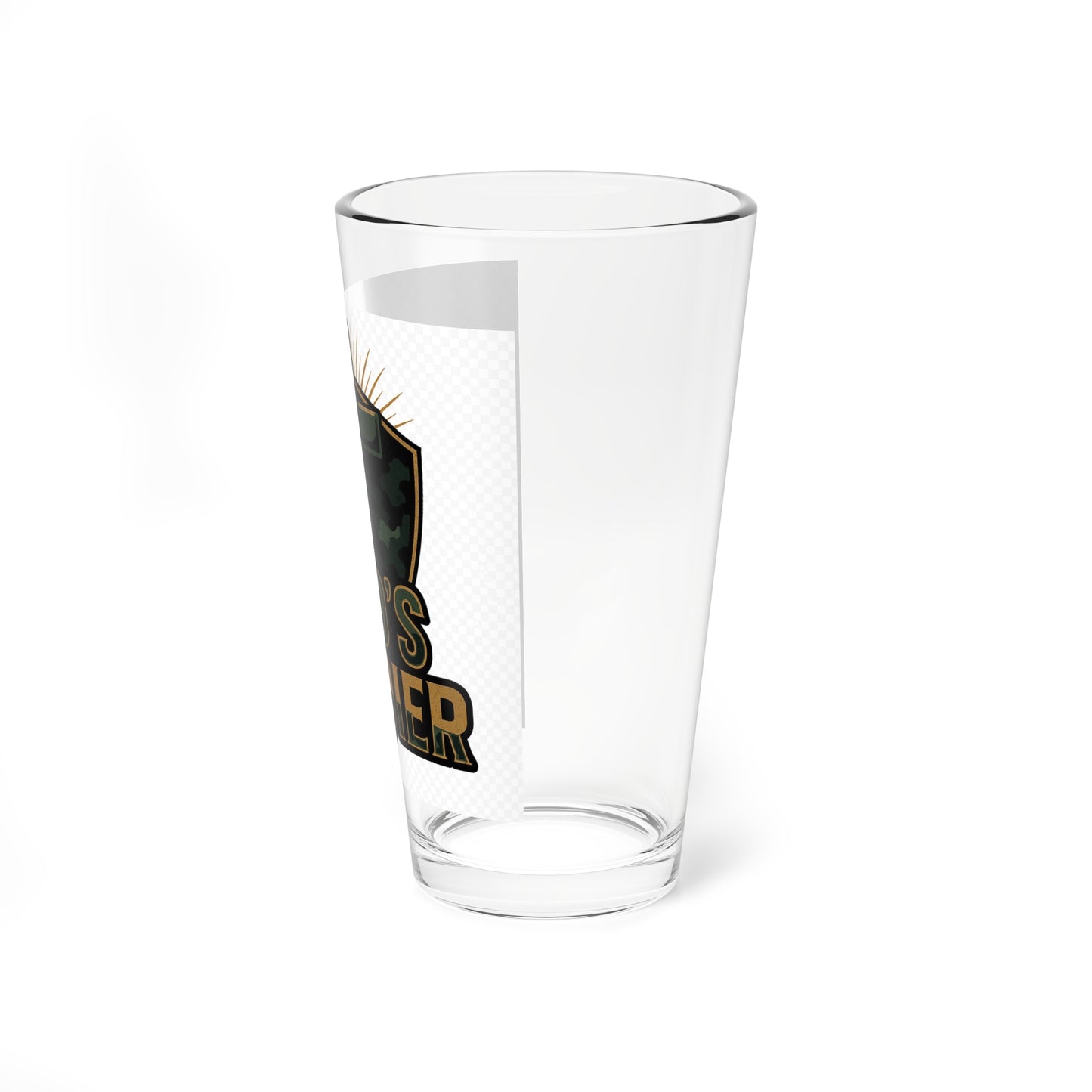 God's Soldier Mixing Glass — 16oz Cocktail Glass