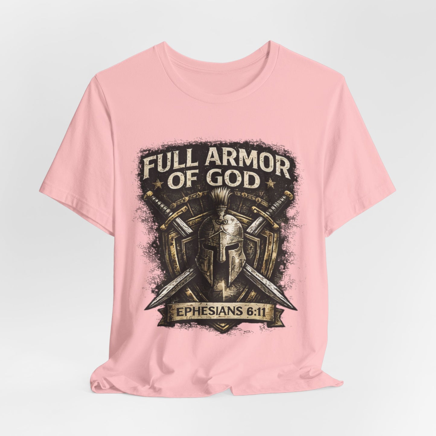 Full Armor of God T-Shirt — Ephesians 6:11 Christian Faith Tee