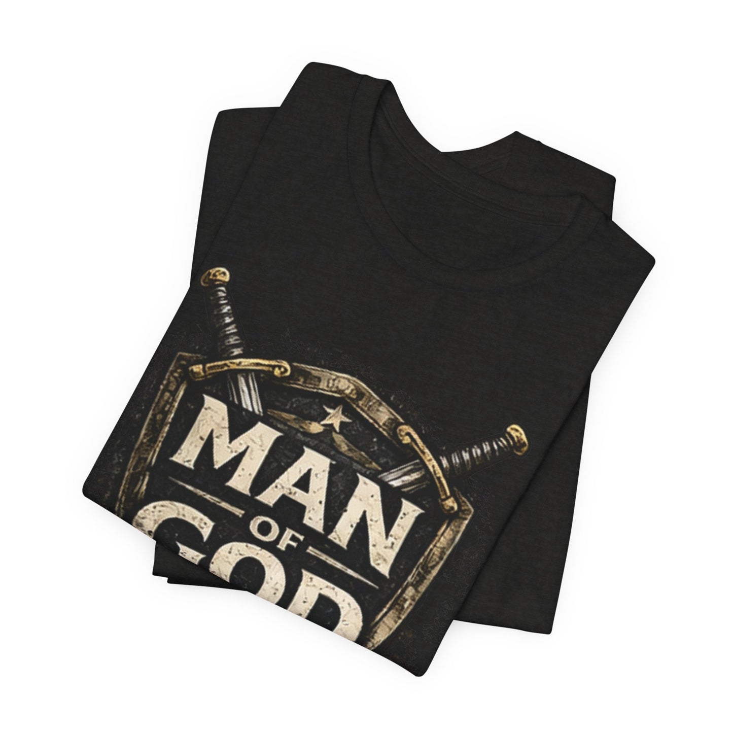Man of God Tee — 1 Timothy 6:11 Christian Faith T-Shirt