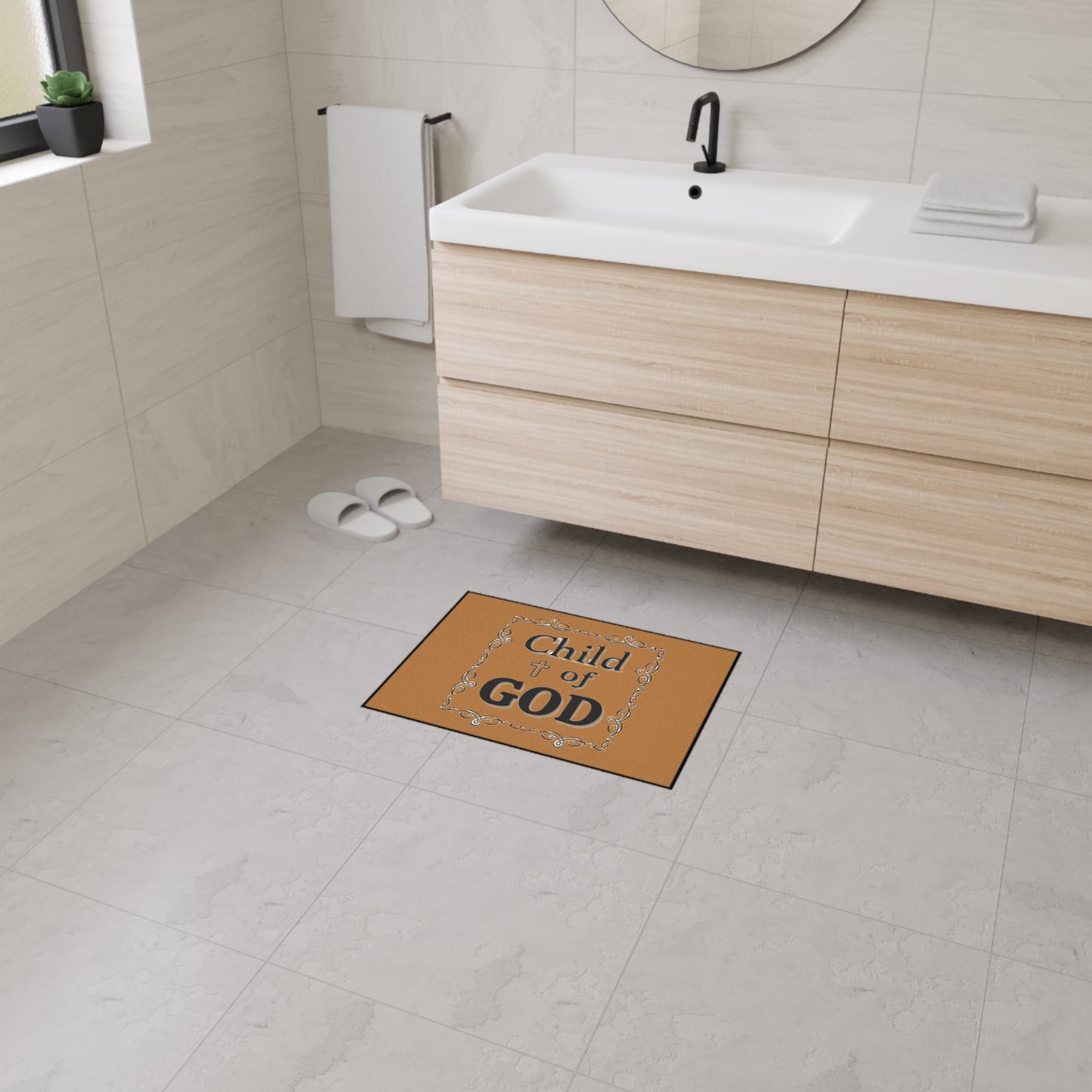 Heavy Duty Floor Mat "Child of God"